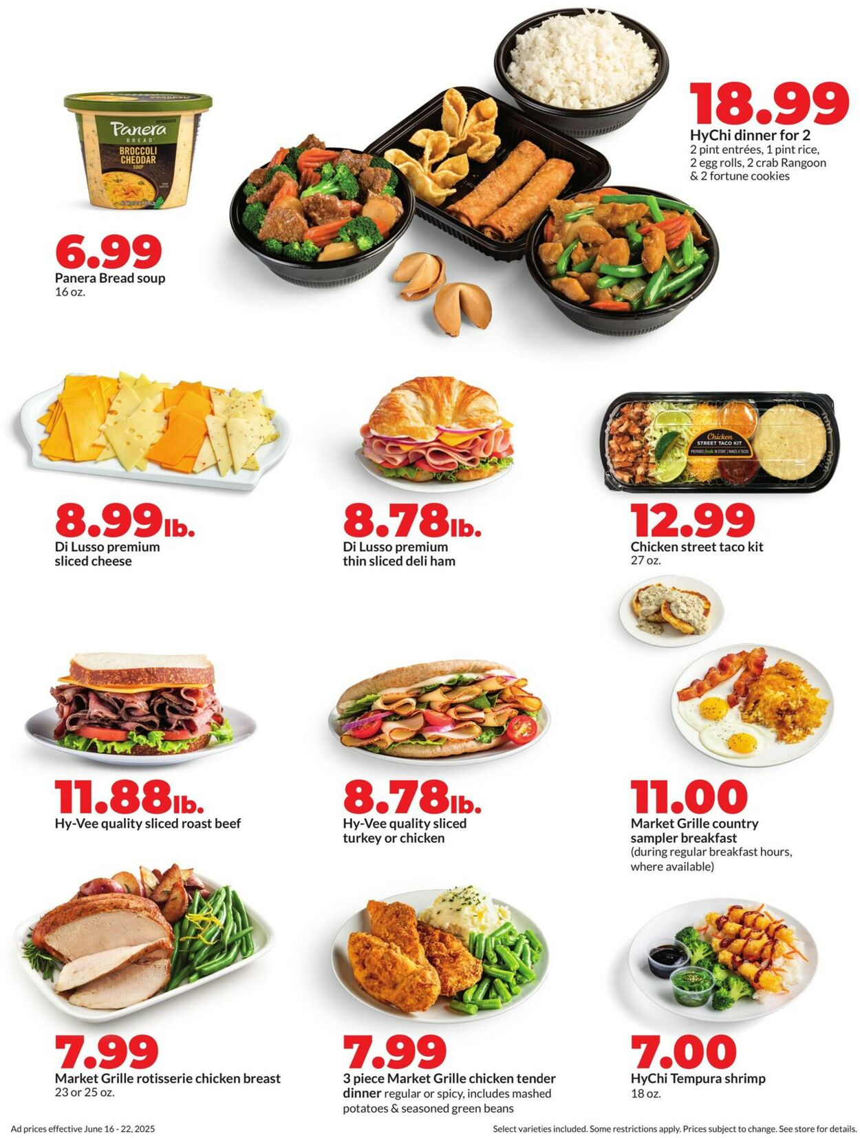 Catalogue HyVee from 06/16/2025