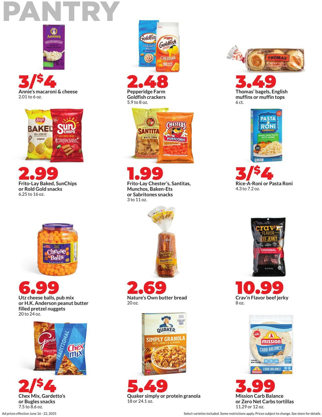 Catalogue HyVee from 06/16/2025
