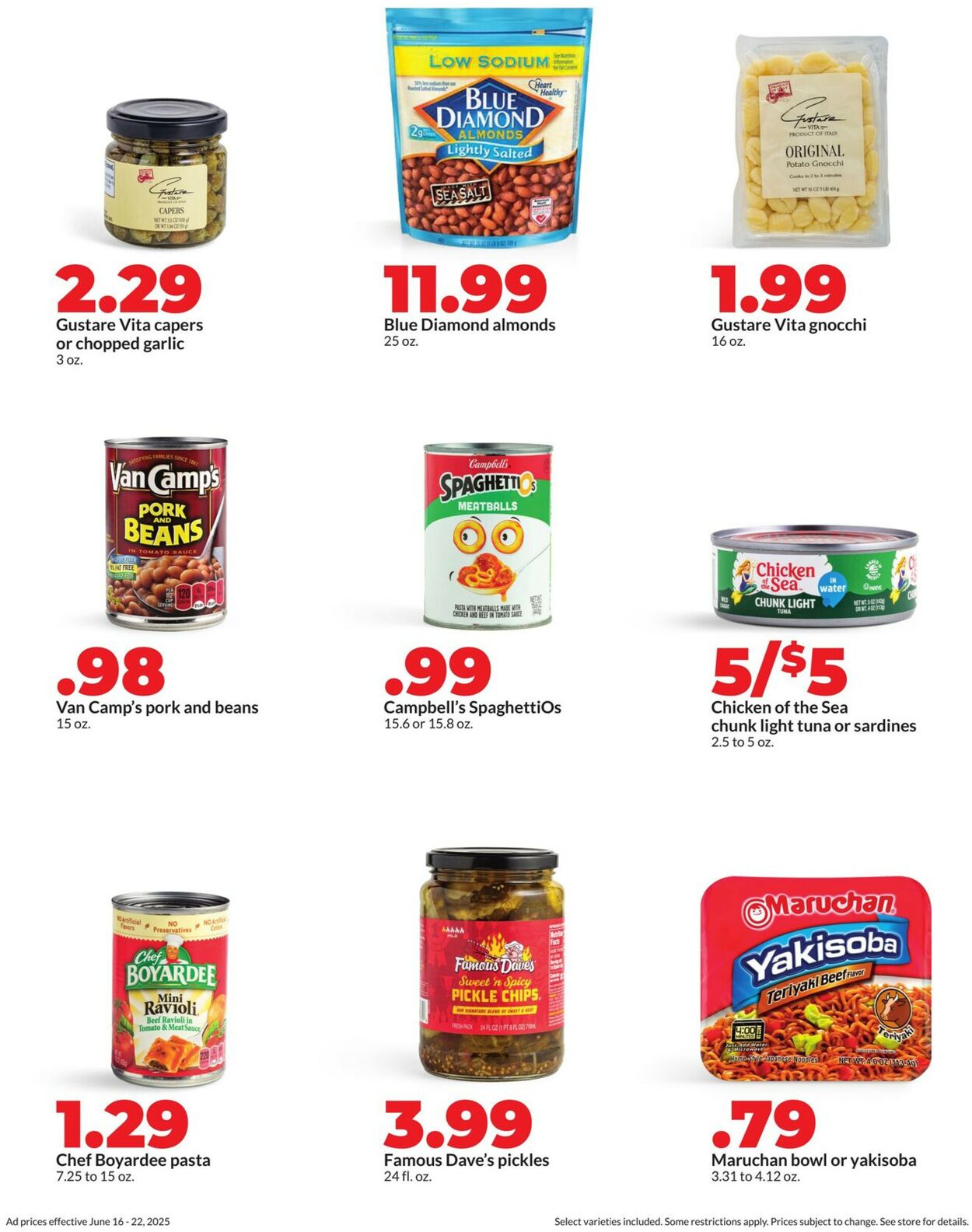 Catalogue HyVee from 06/16/2025