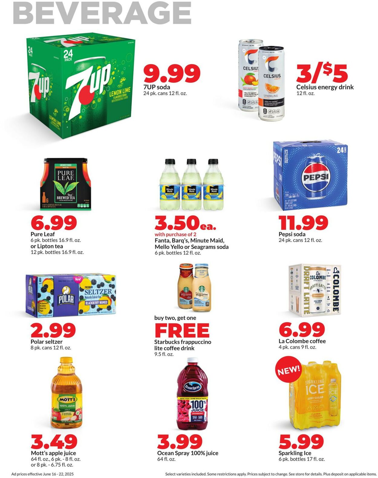 Catalogue HyVee from 06/16/2025