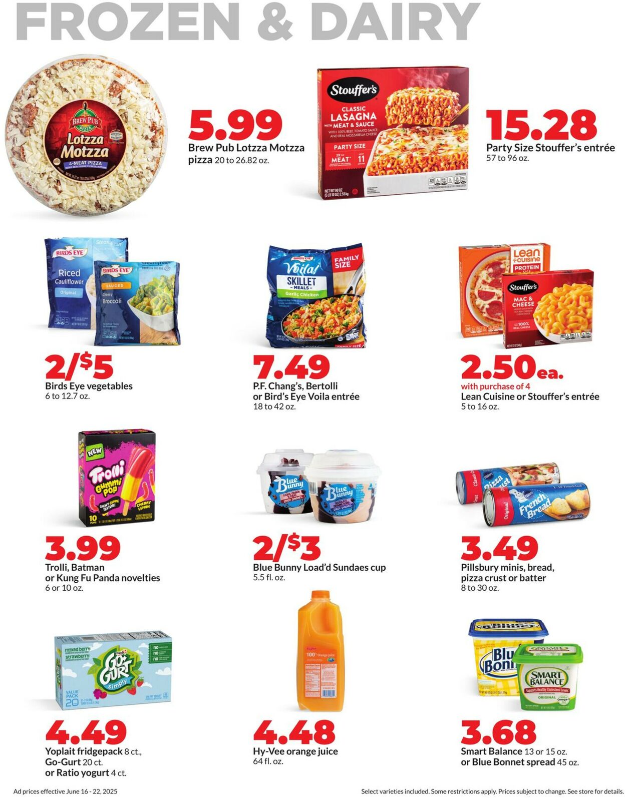 Catalogue HyVee from 06/16/2025