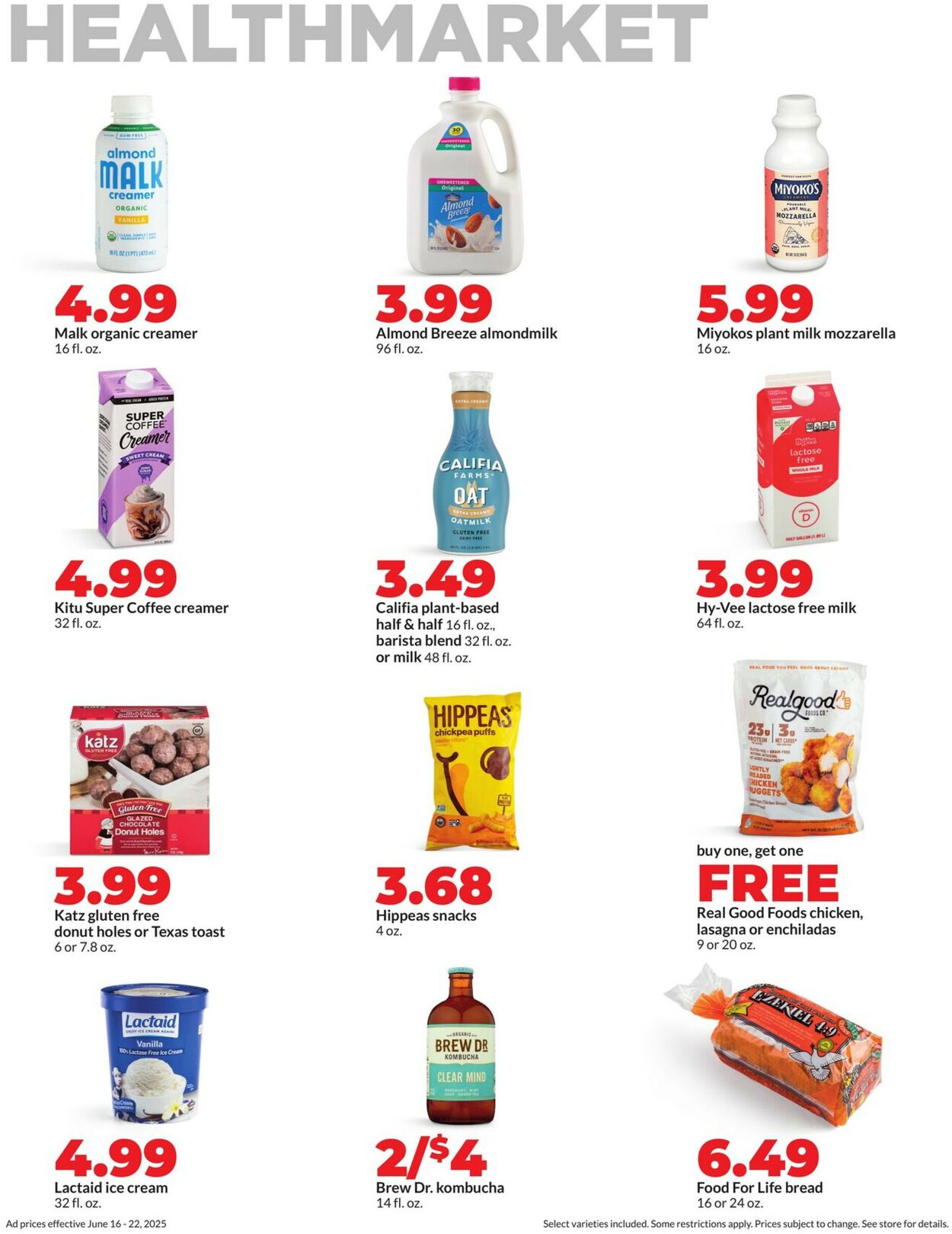 Catalogue HyVee from 06/16/2025