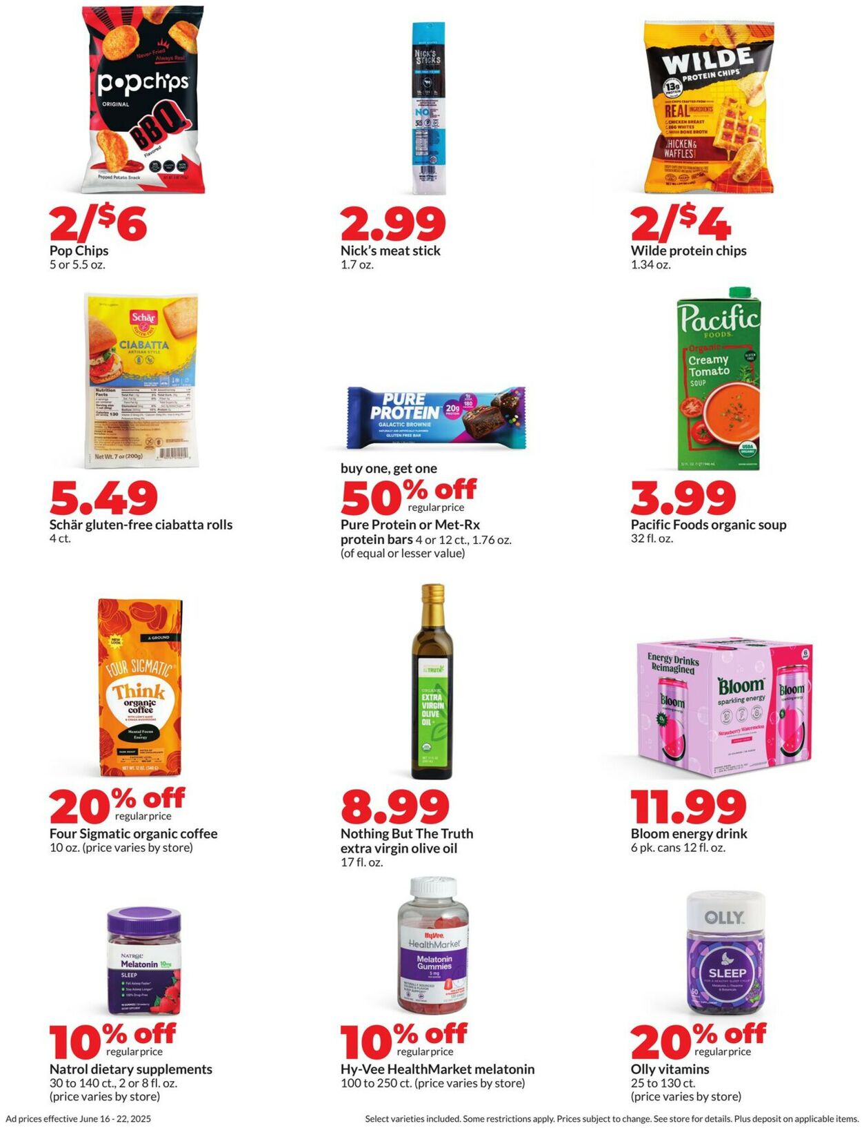 Catalogue HyVee from 06/16/2025