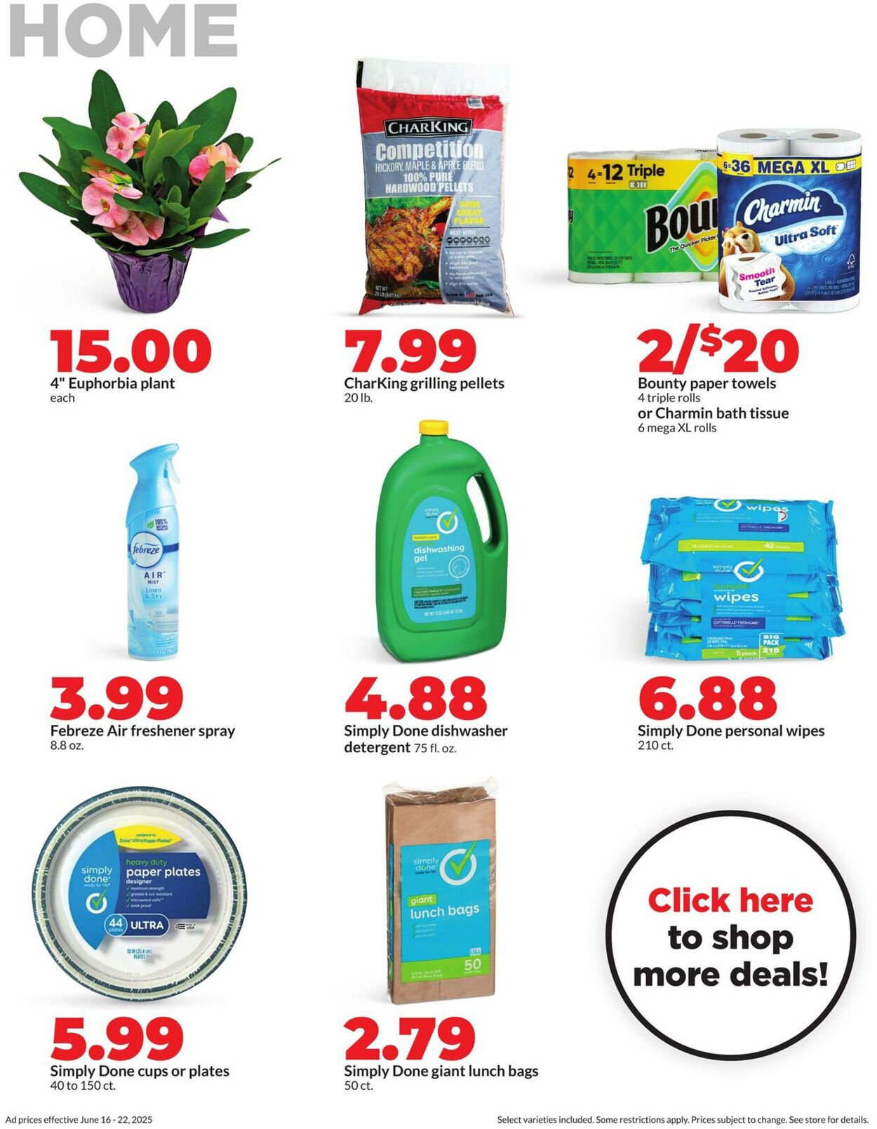 Catalogue HyVee from 06/16/2025