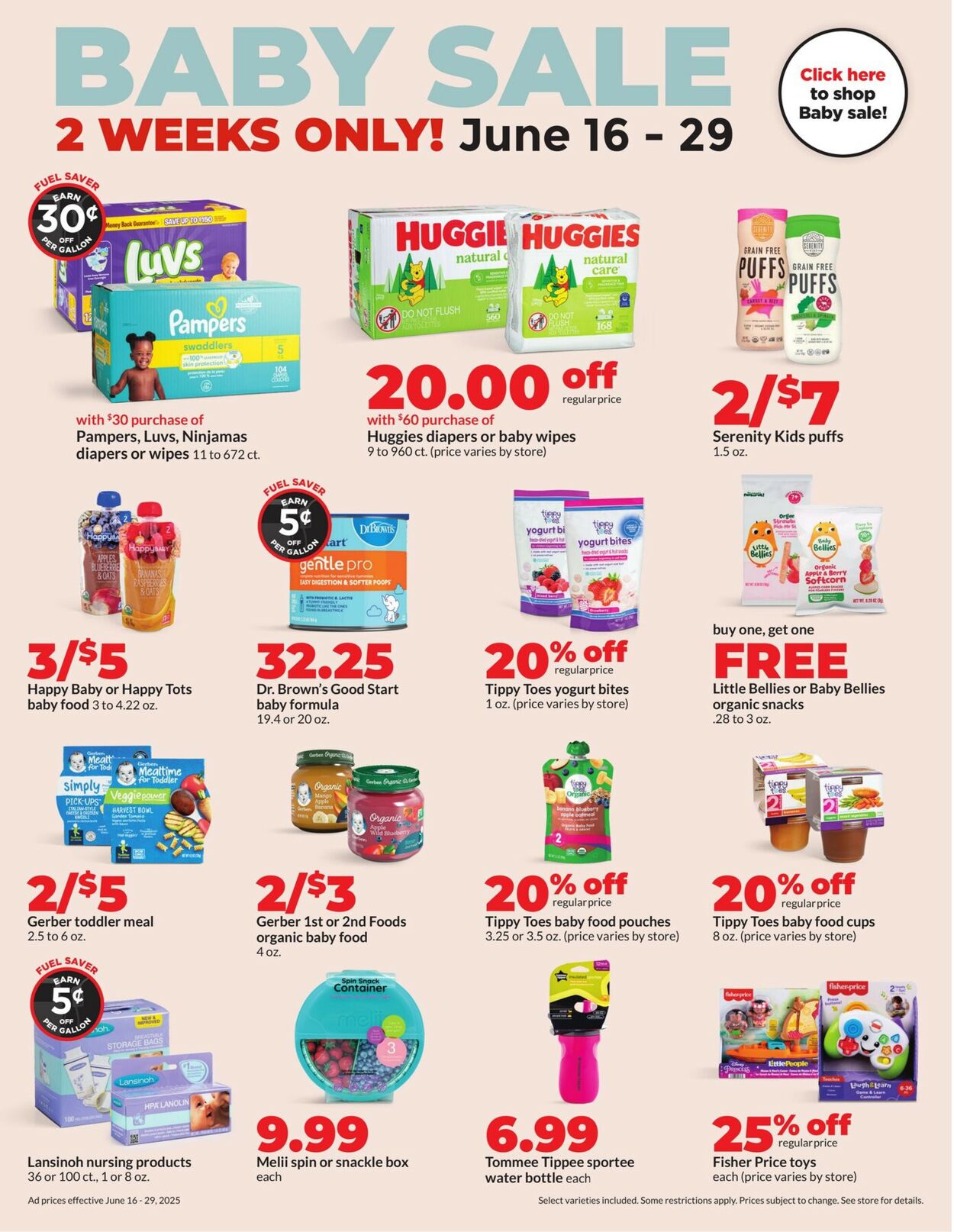 Catalogue HyVee from 06/16/2025