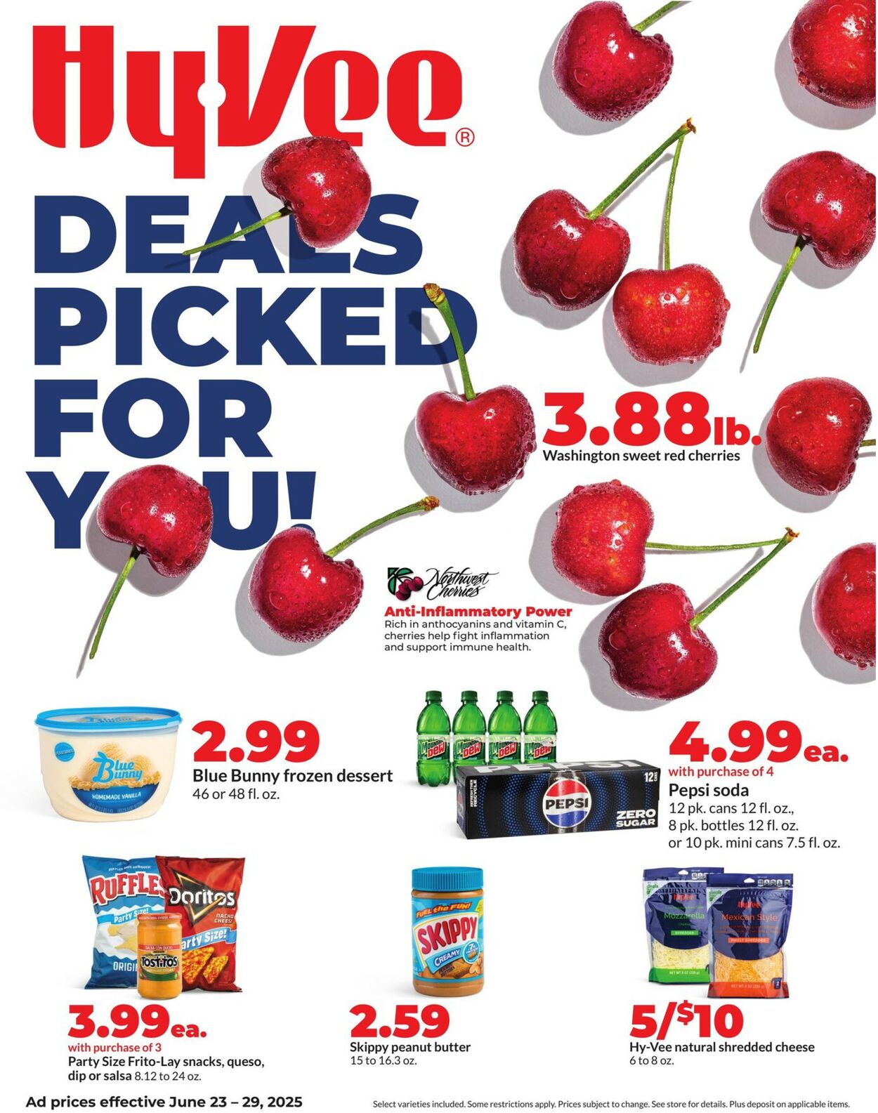 Catalogue HyVee from 06/23/2025