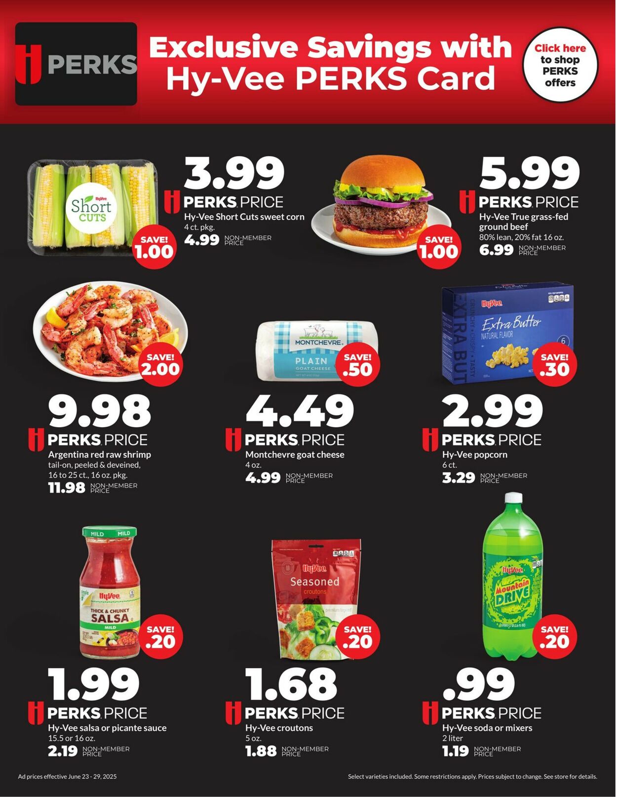 Catalogue HyVee from 06/23/2025