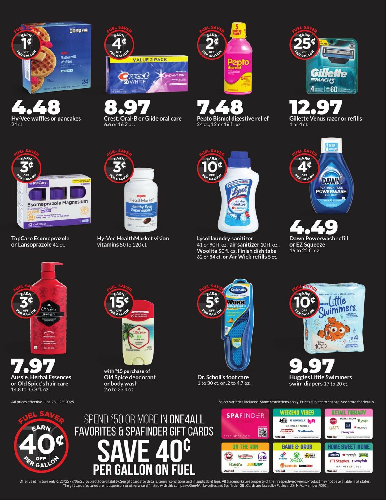 Catalogue HyVee from 06/23/2025