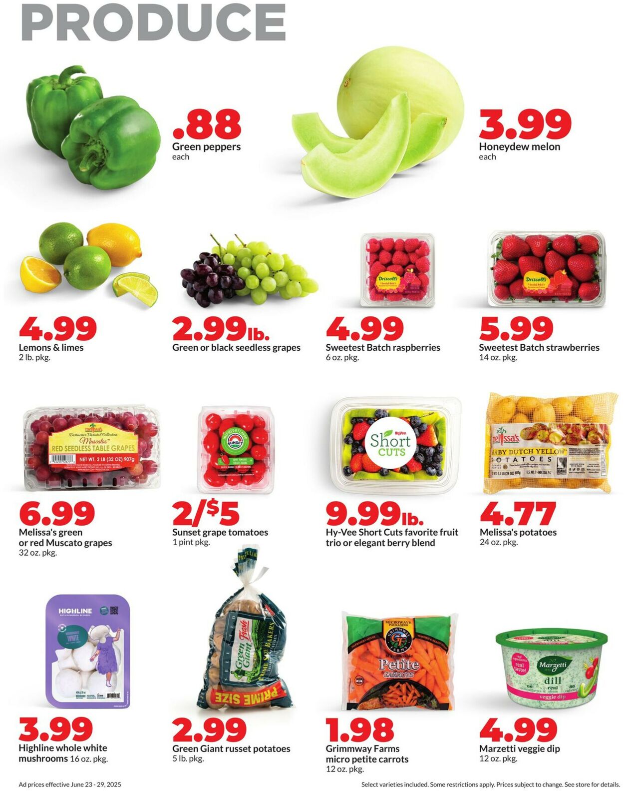 Catalogue HyVee from 06/23/2025