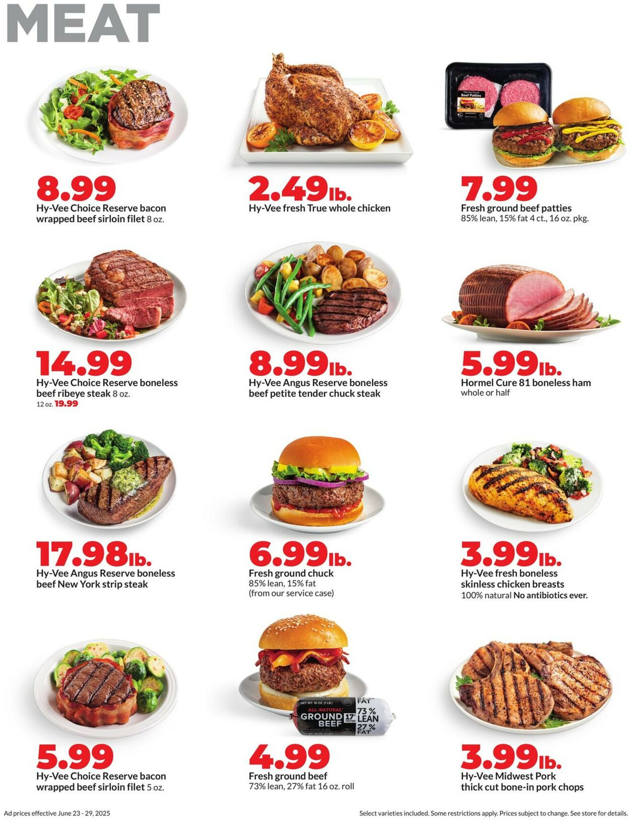Catalogue HyVee from 06/23/2025