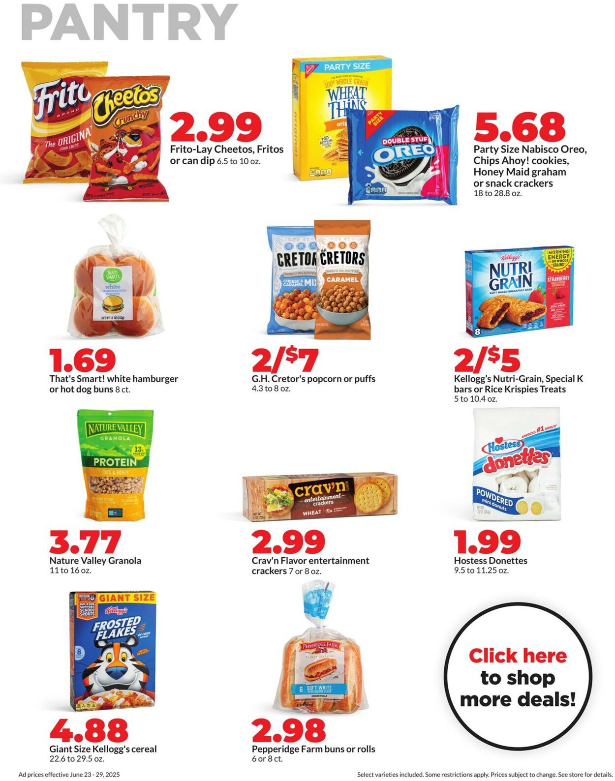 Catalogue HyVee from 06/23/2025
