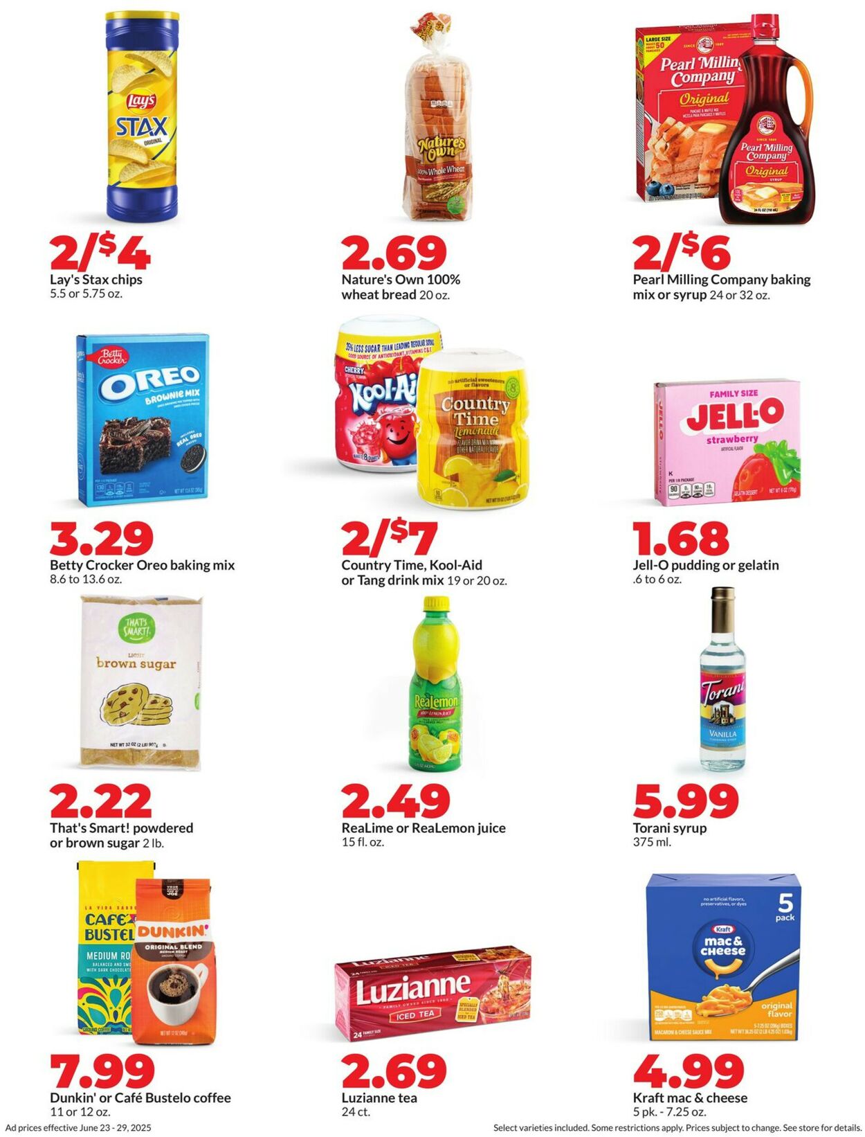 Catalogue HyVee from 06/23/2025