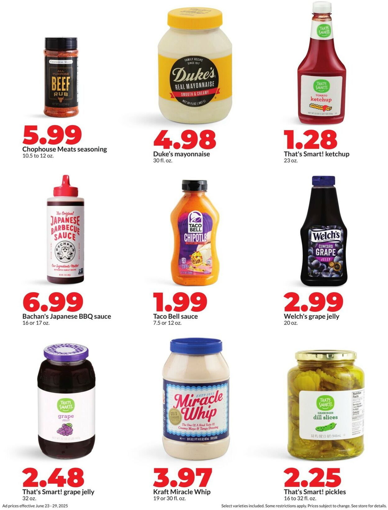 Catalogue HyVee from 06/23/2025