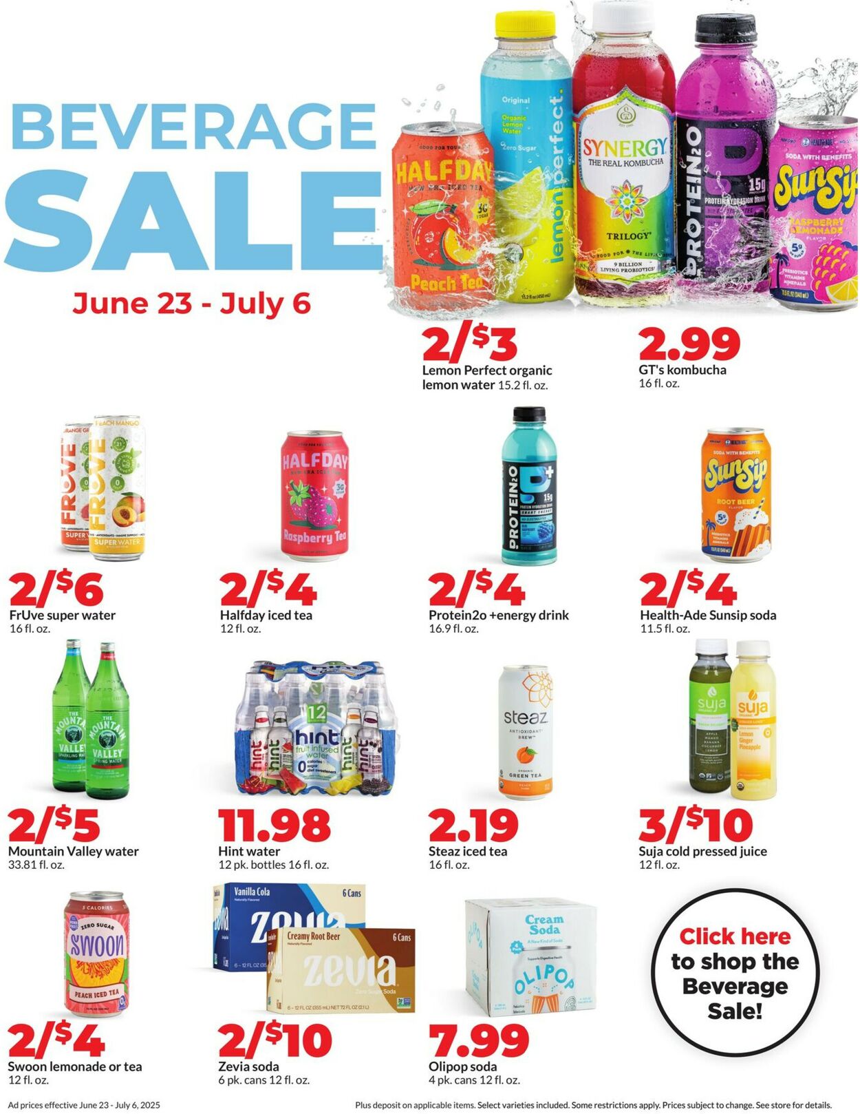 Catalogue HyVee from 06/23/2025