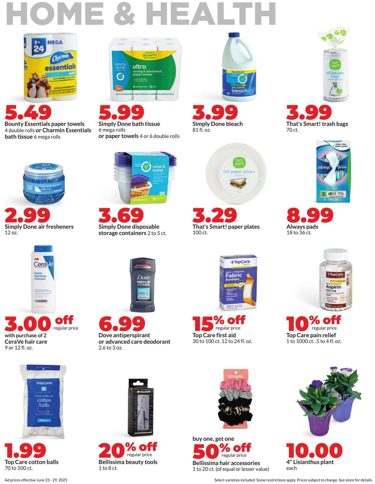 Catalogue HyVee from 06/23/2025
