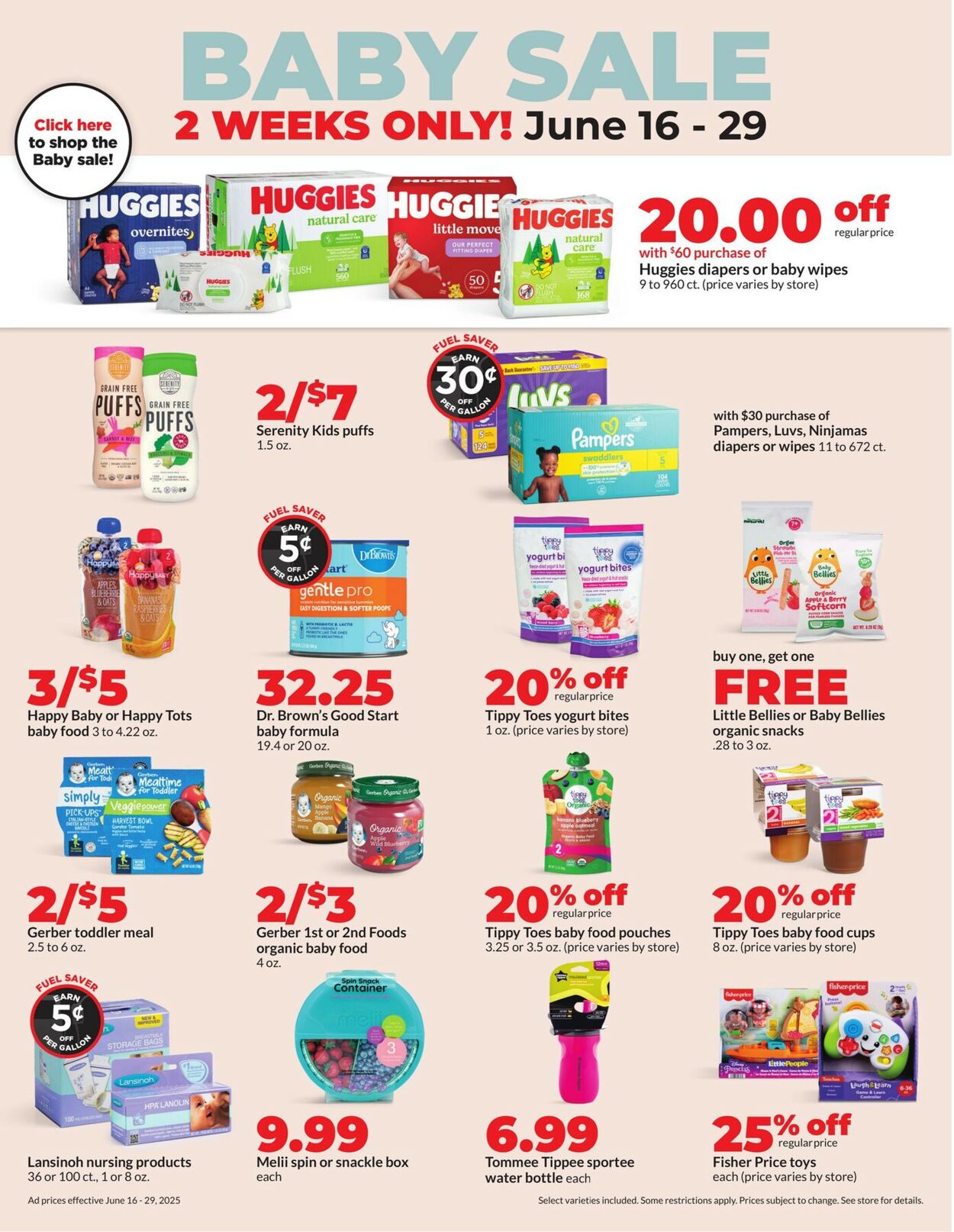 Catalogue HyVee from 06/23/2025