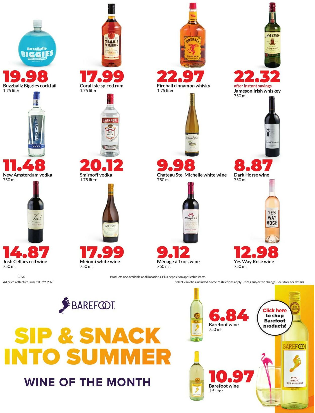 Catalogue HyVee from 06/23/2025