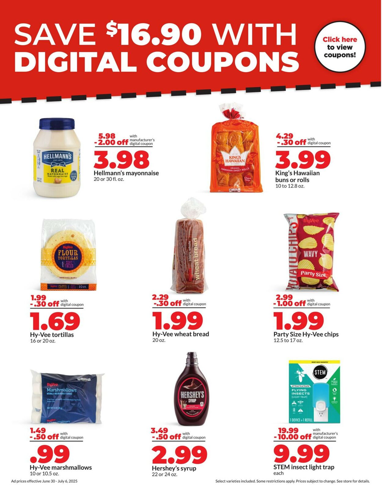 Catalogue HyVee from 06/30/2025