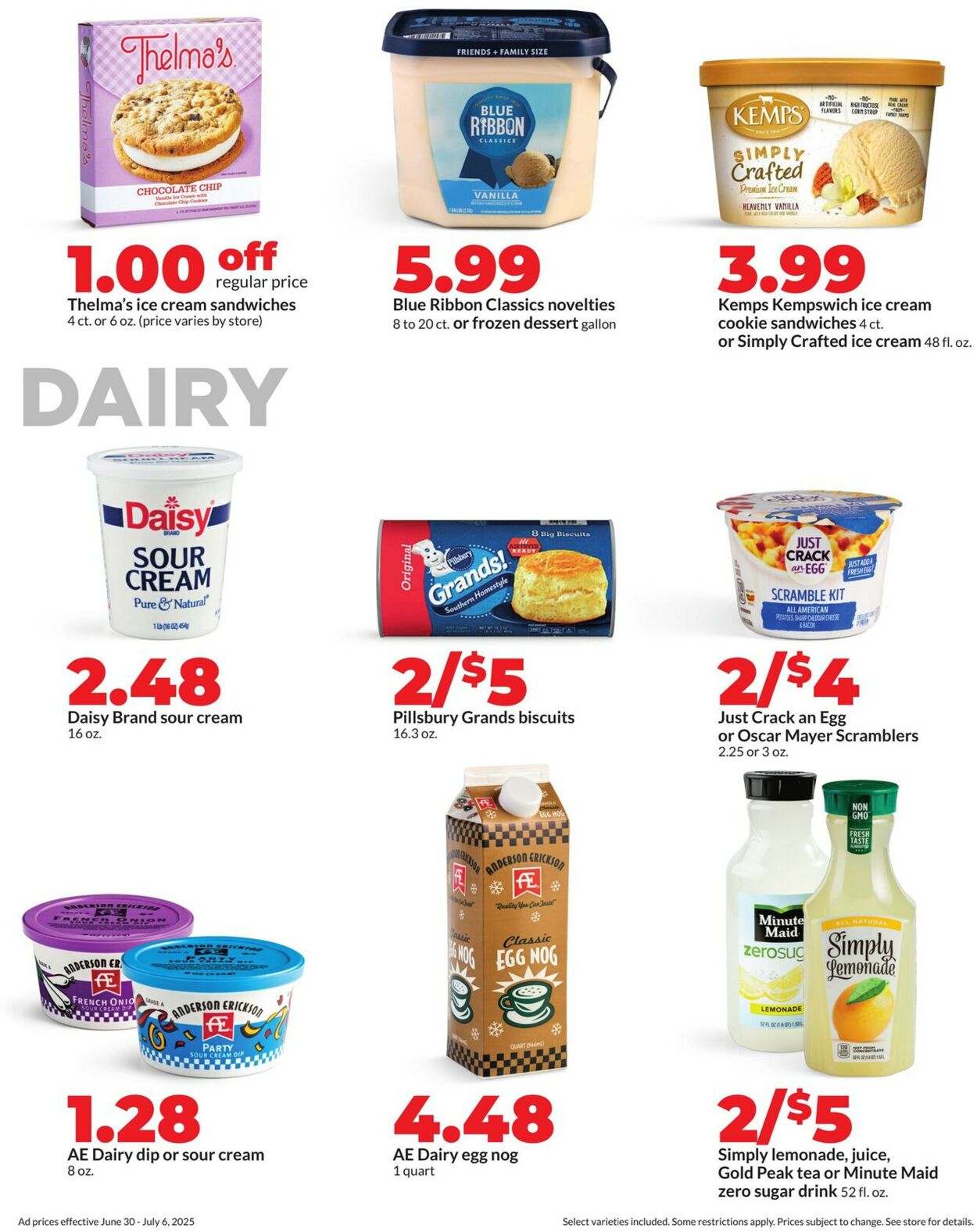 Catalogue HyVee from 06/30/2025