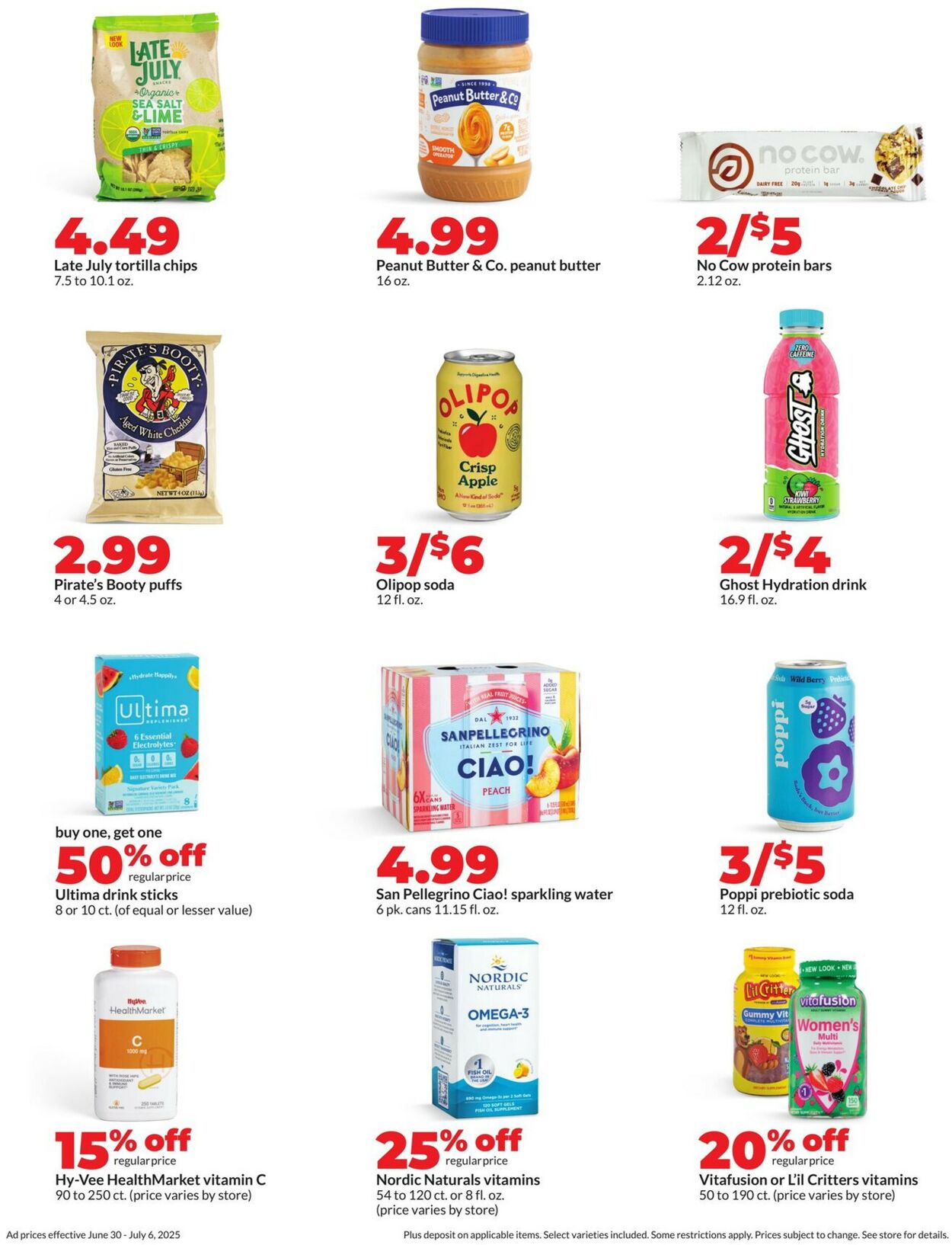 Catalogue HyVee from 06/30/2025