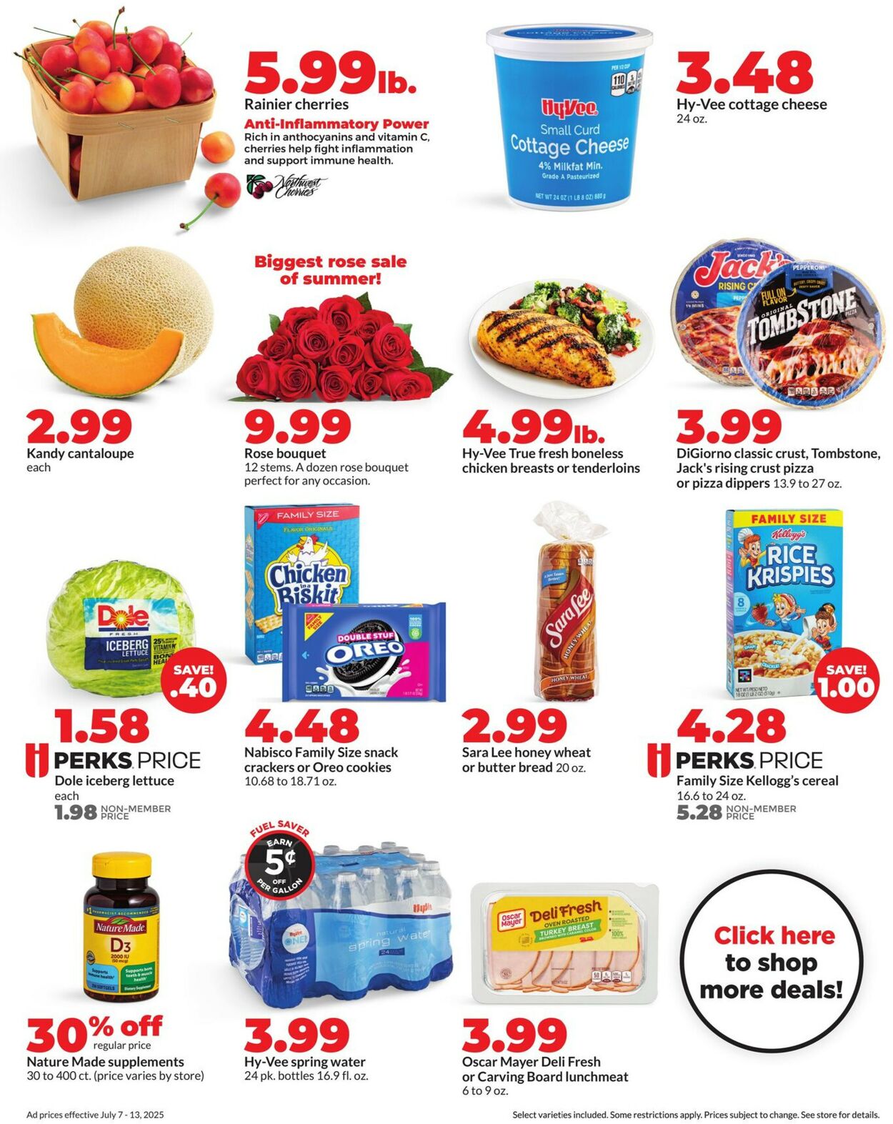 Catalogue HyVee from 07/07/2025