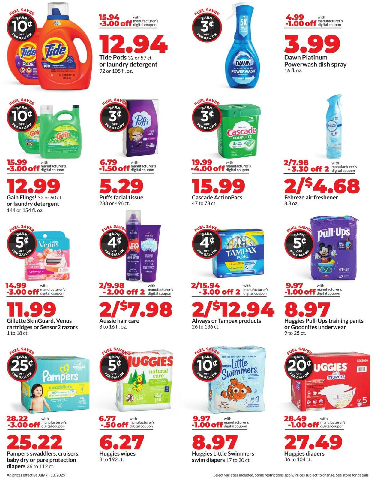 Catalogue HyVee from 07/07/2025