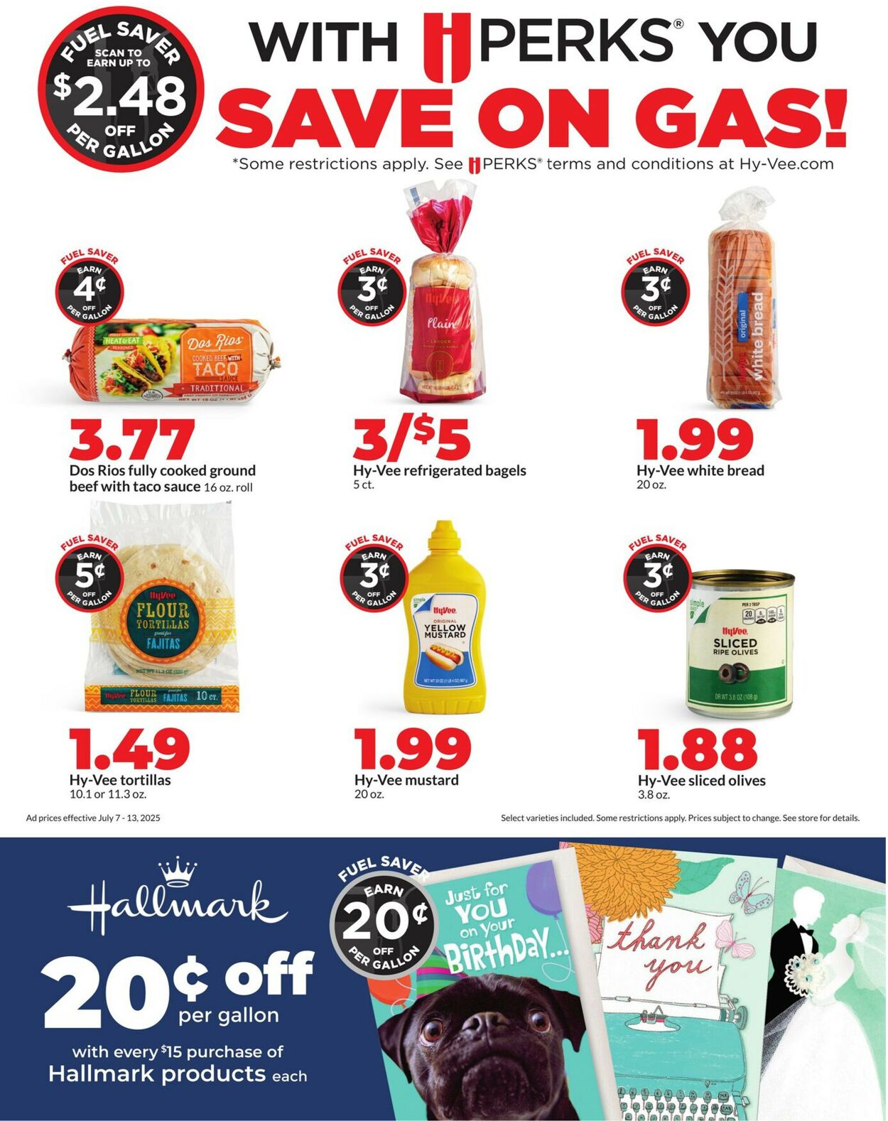 Catalogue HyVee from 07/07/2025