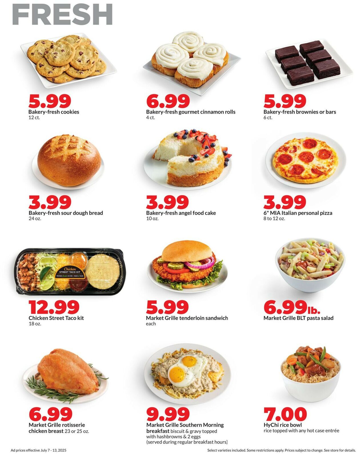 Catalogue HyVee from 07/07/2025