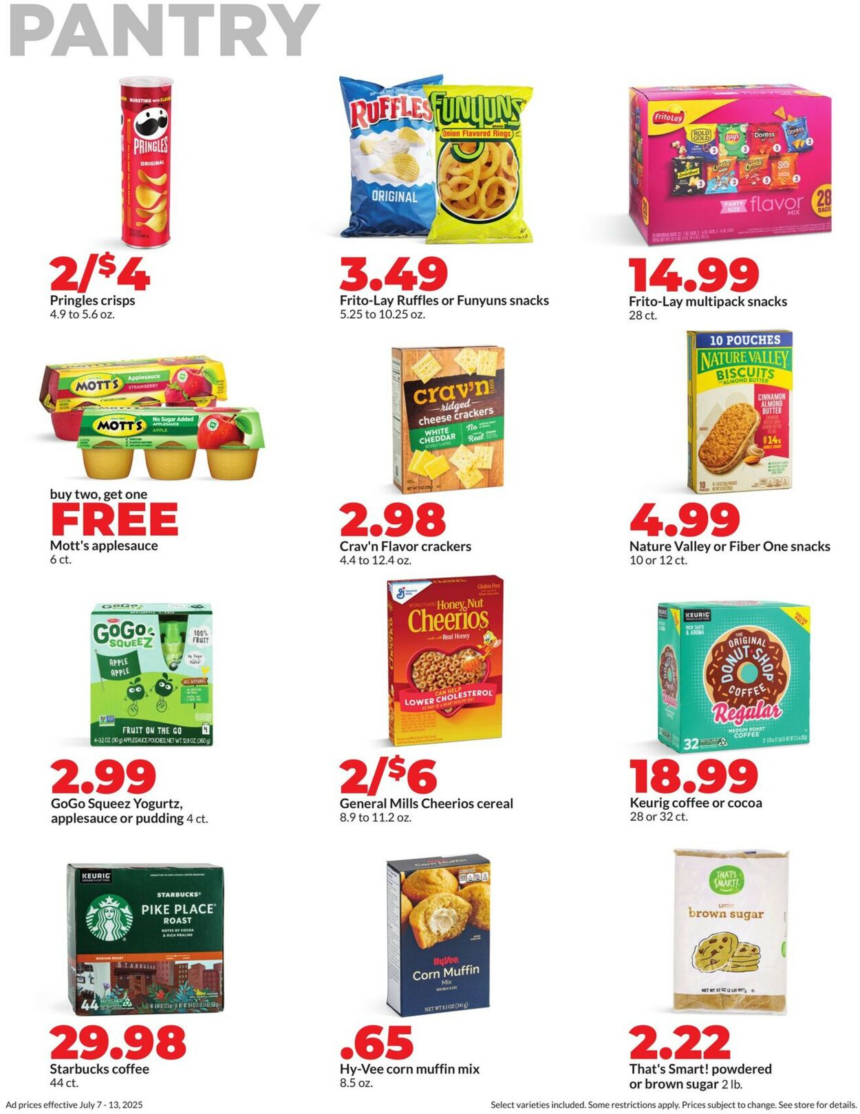 Catalogue HyVee from 07/07/2025