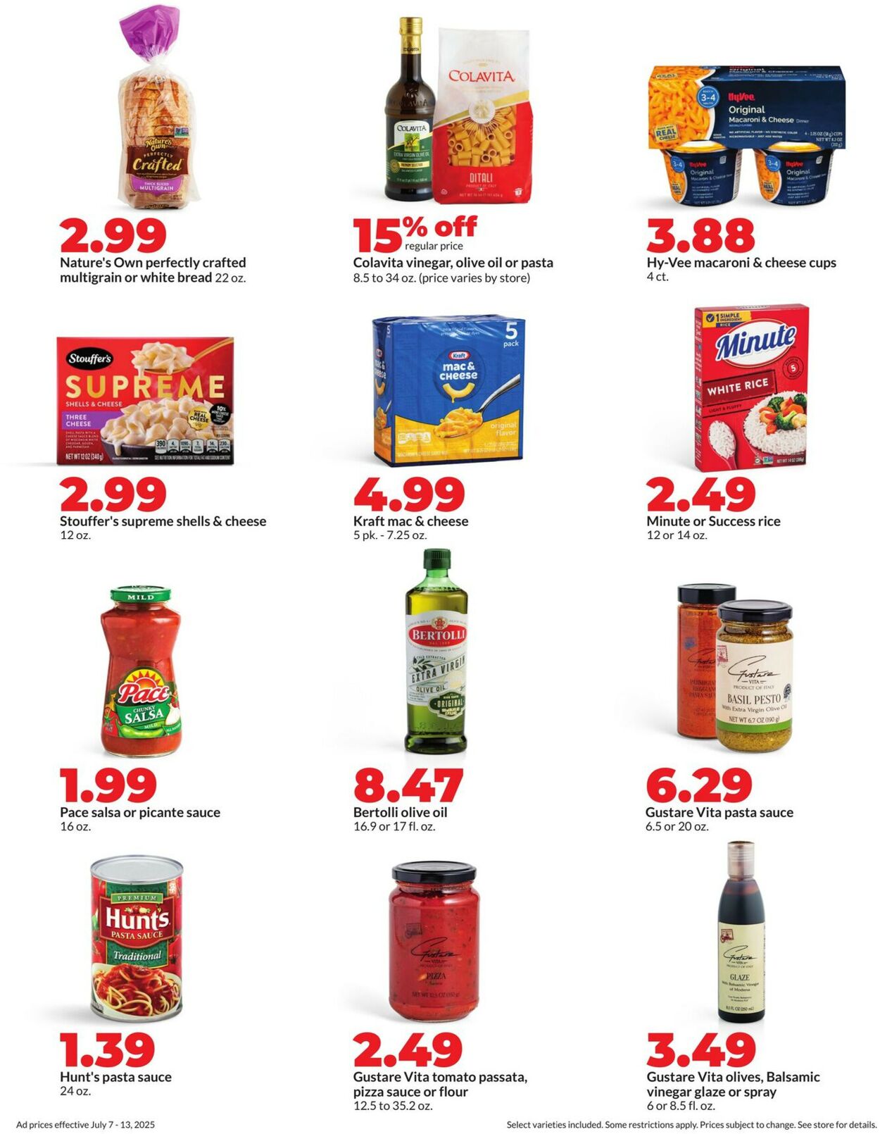 Catalogue HyVee from 07/07/2025