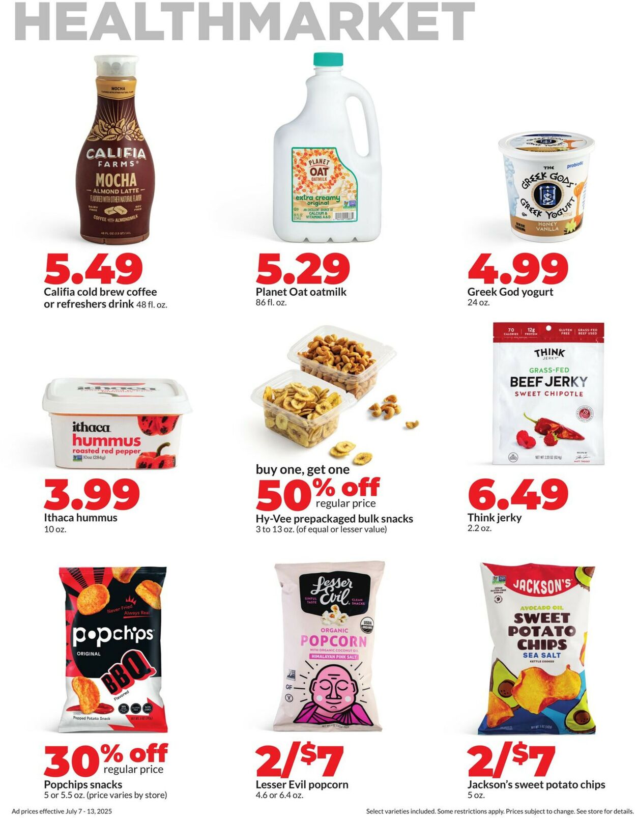 Catalogue HyVee from 07/07/2025