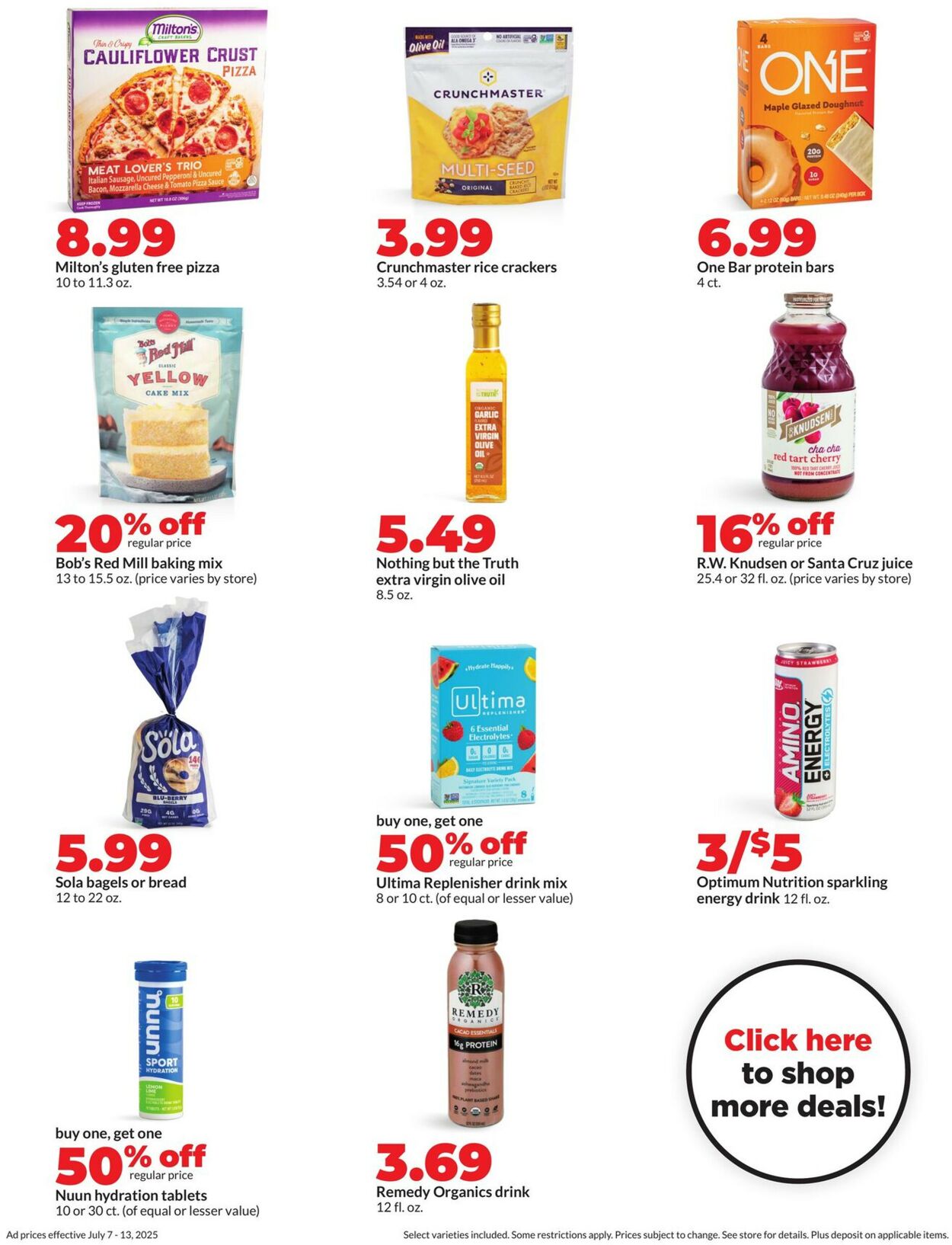 Catalogue HyVee from 07/07/2025