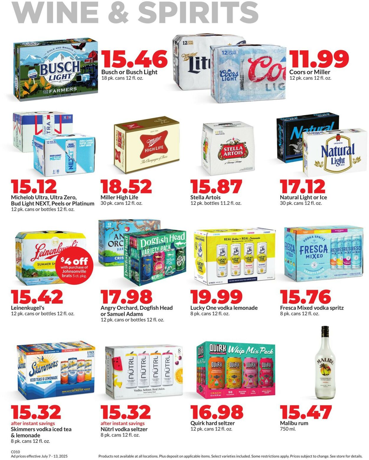 Catalogue HyVee from 07/07/2025