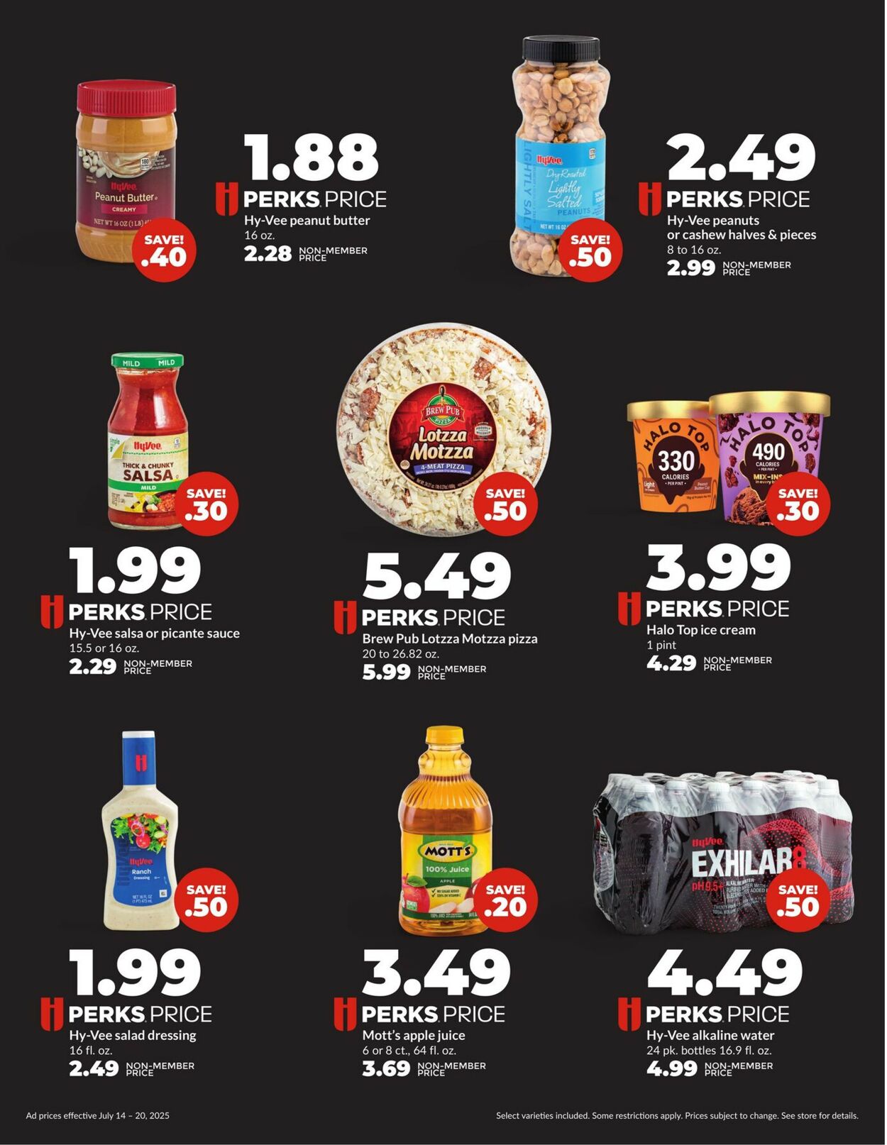 Catalogue HyVee from 07/14/2025