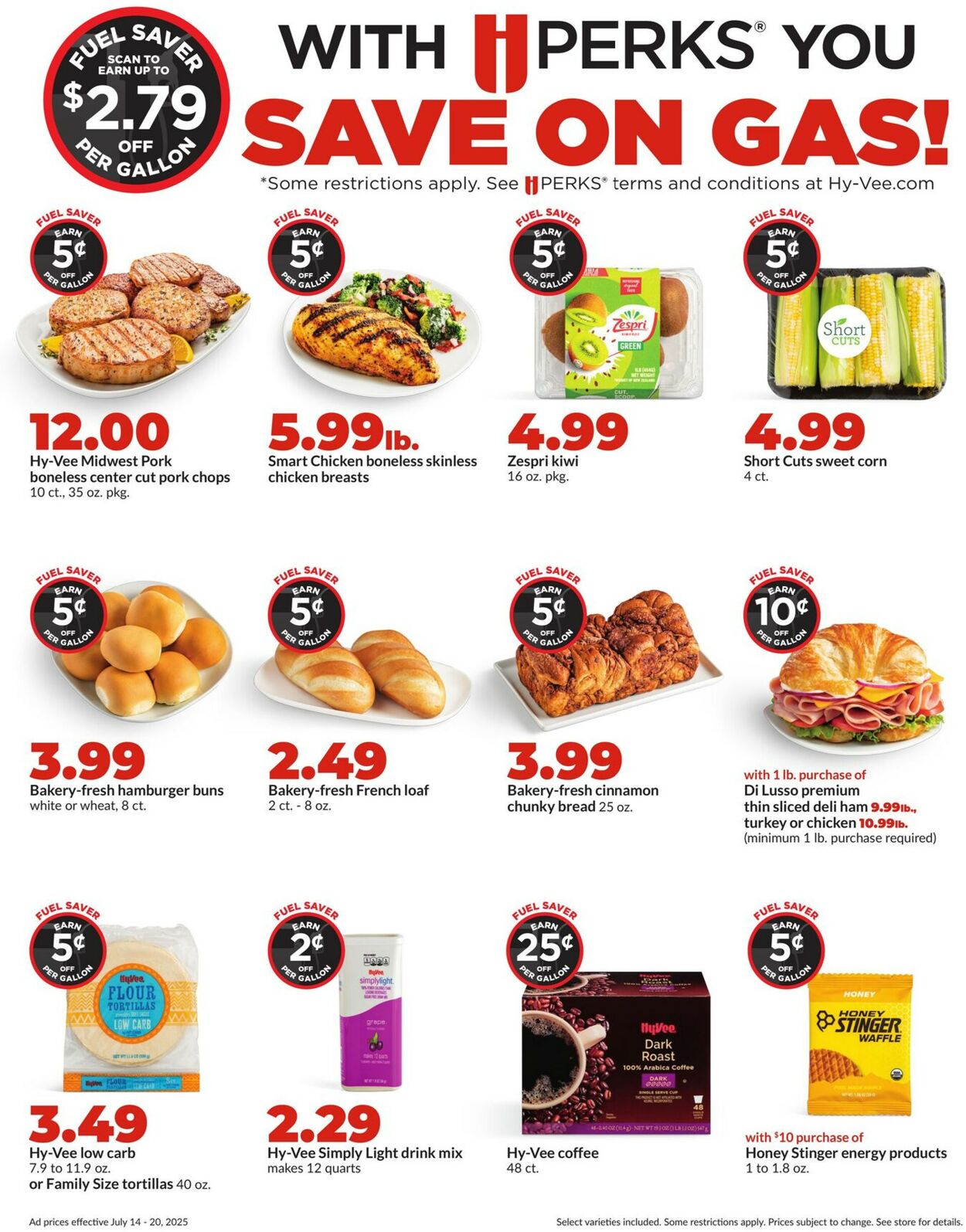 Catalogue HyVee from 07/14/2025