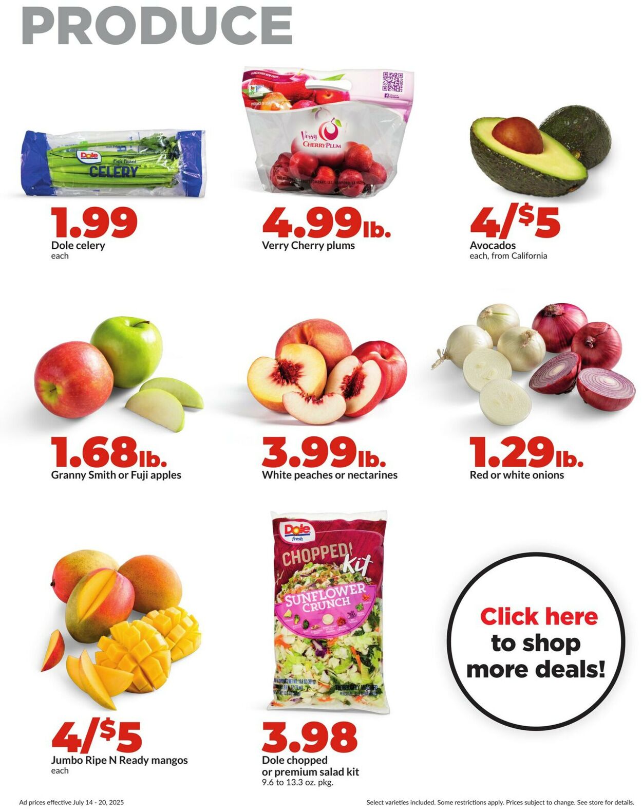 Catalogue HyVee from 07/14/2025