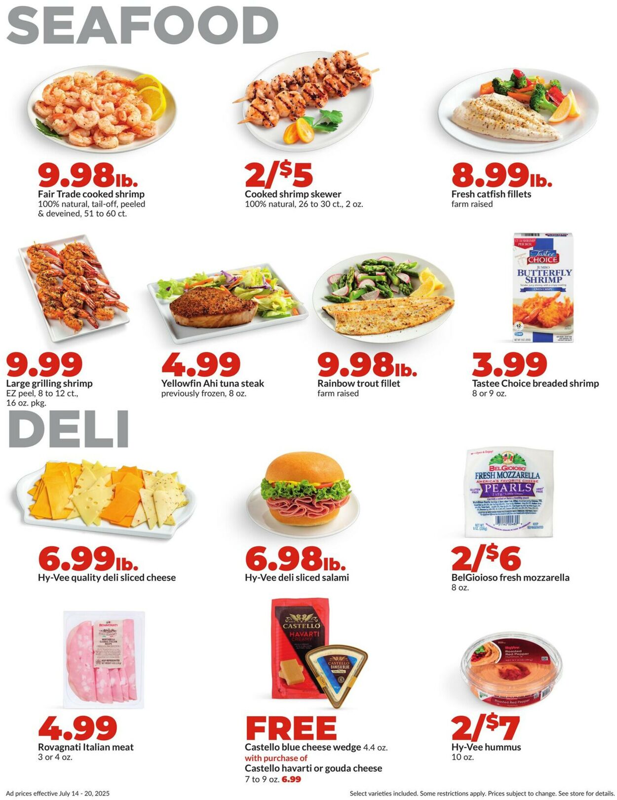 Catalogue HyVee from 07/14/2025