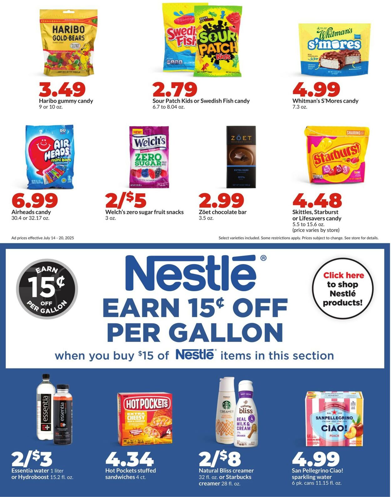 Catalogue HyVee from 07/14/2025
