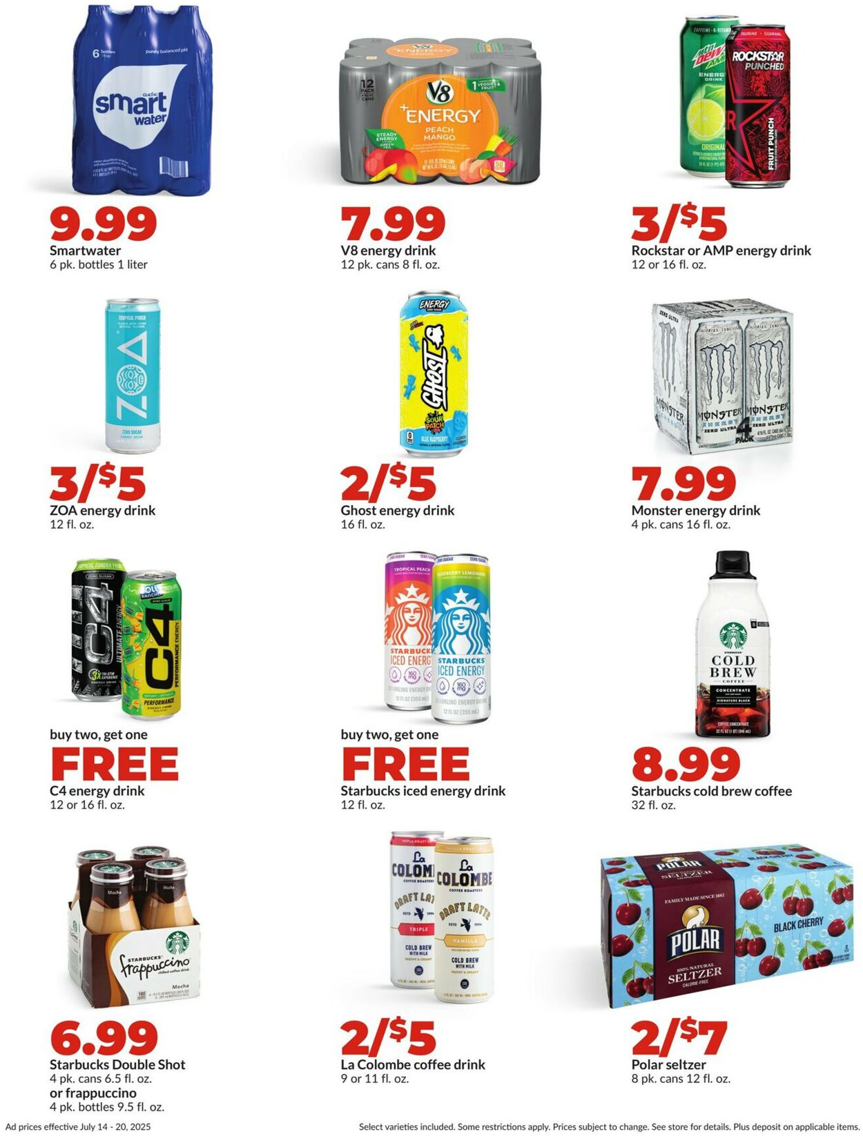 Catalogue HyVee from 07/14/2025