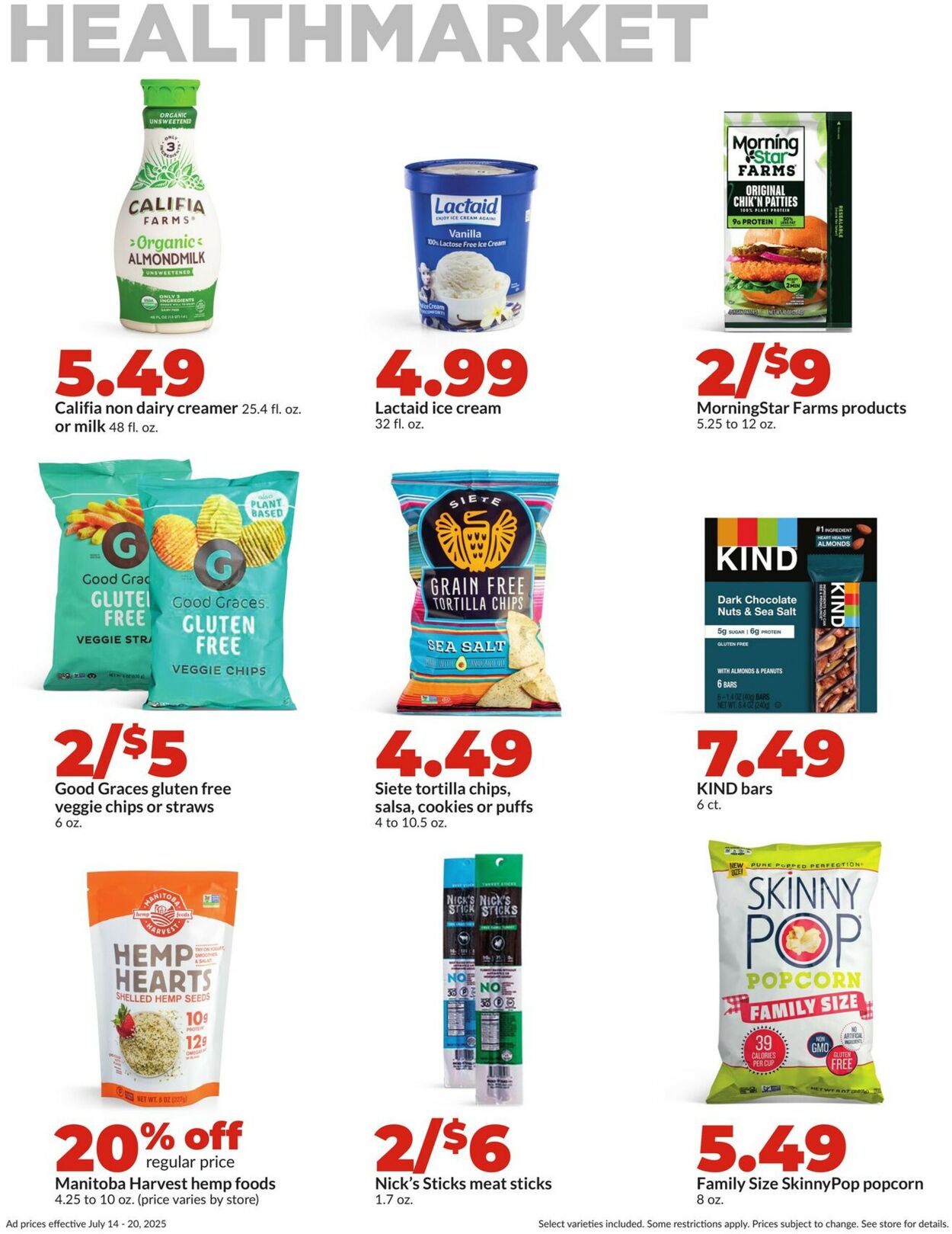 Catalogue HyVee from 07/14/2025