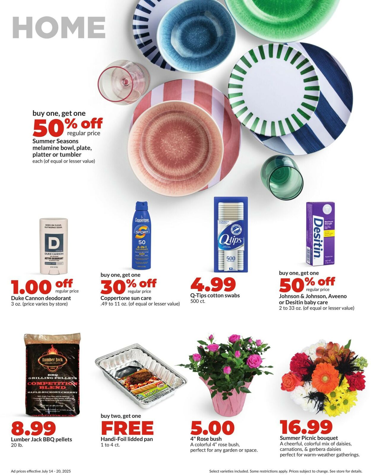 Catalogue HyVee from 07/14/2025