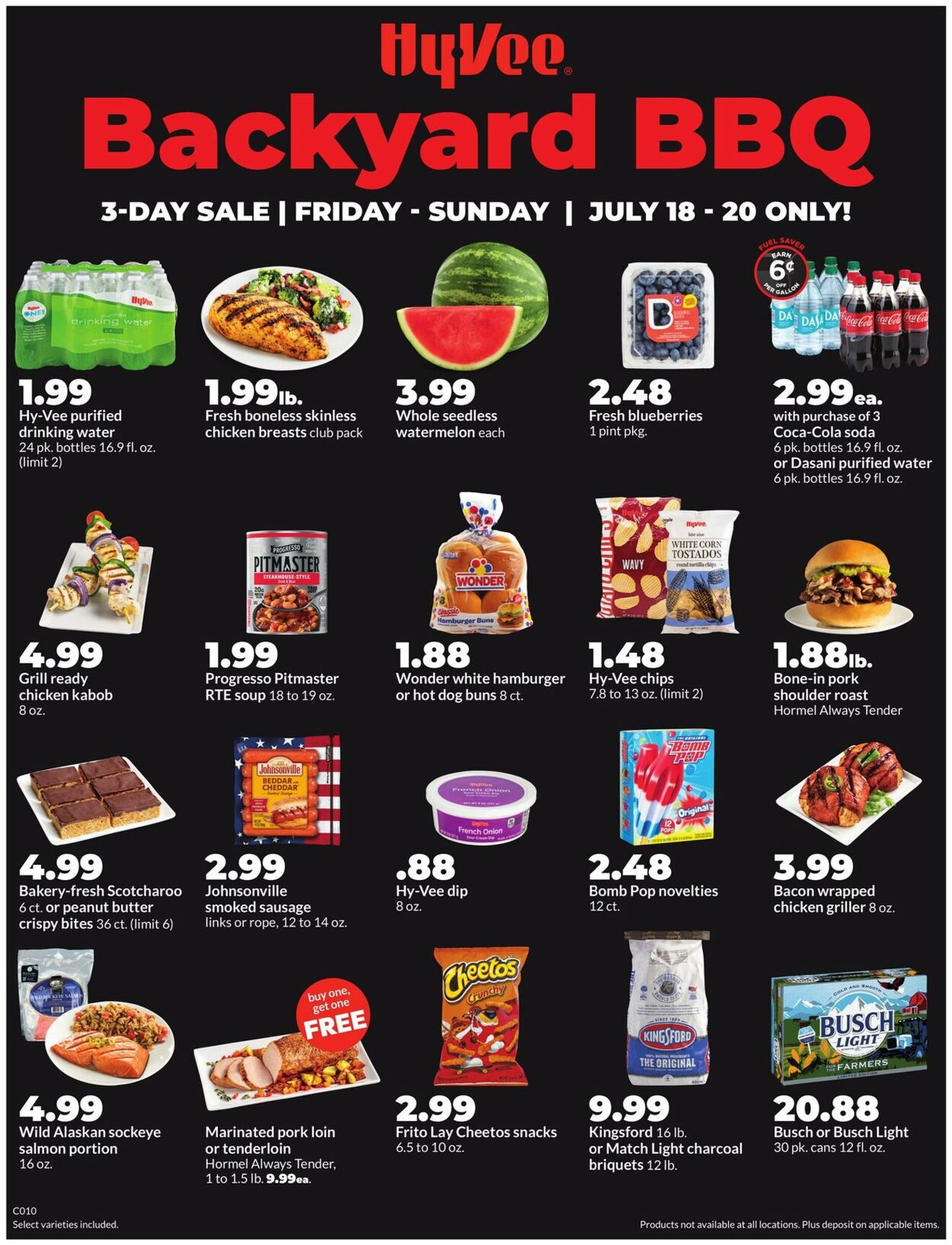 Catalogue HyVee from 07/18/2025