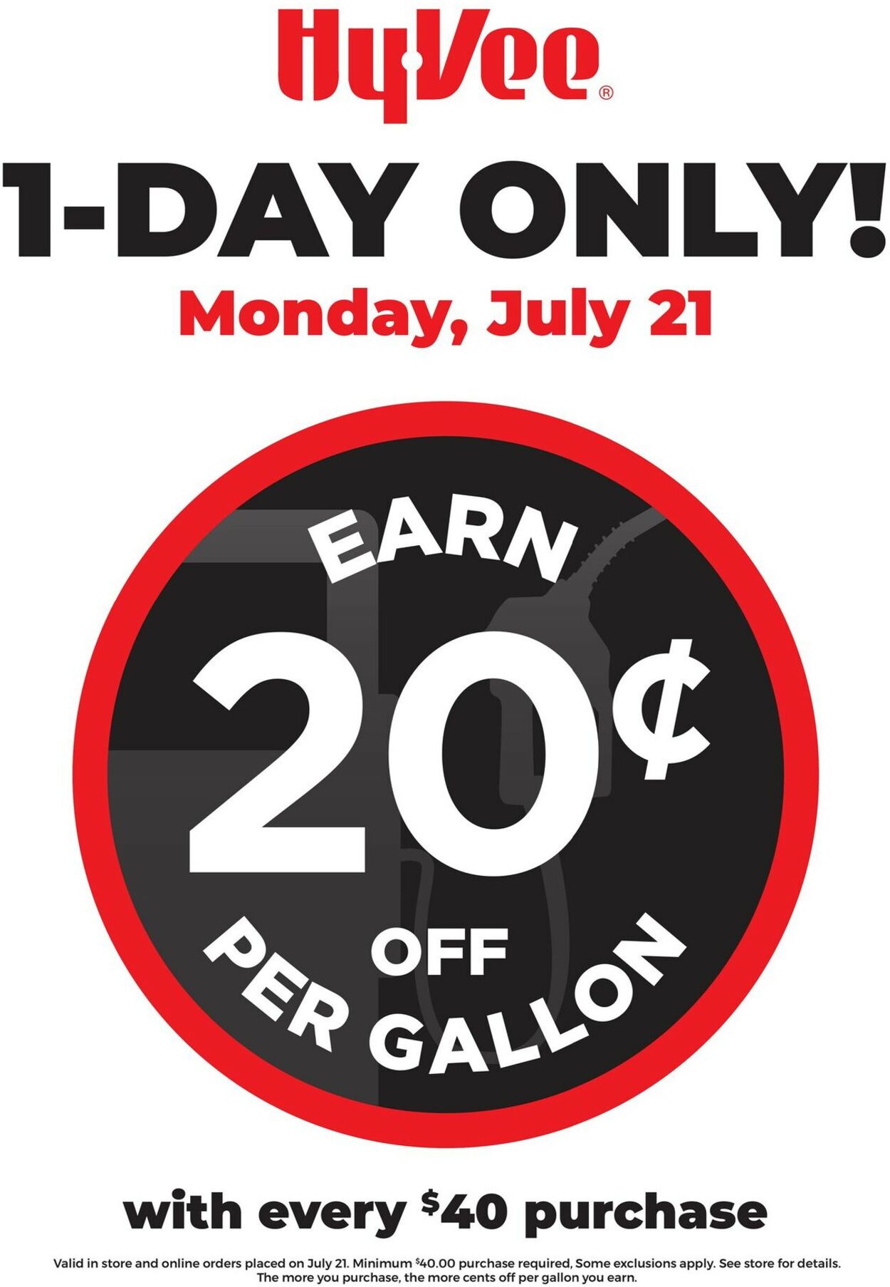 Catalogue HyVee from 07/21/2025