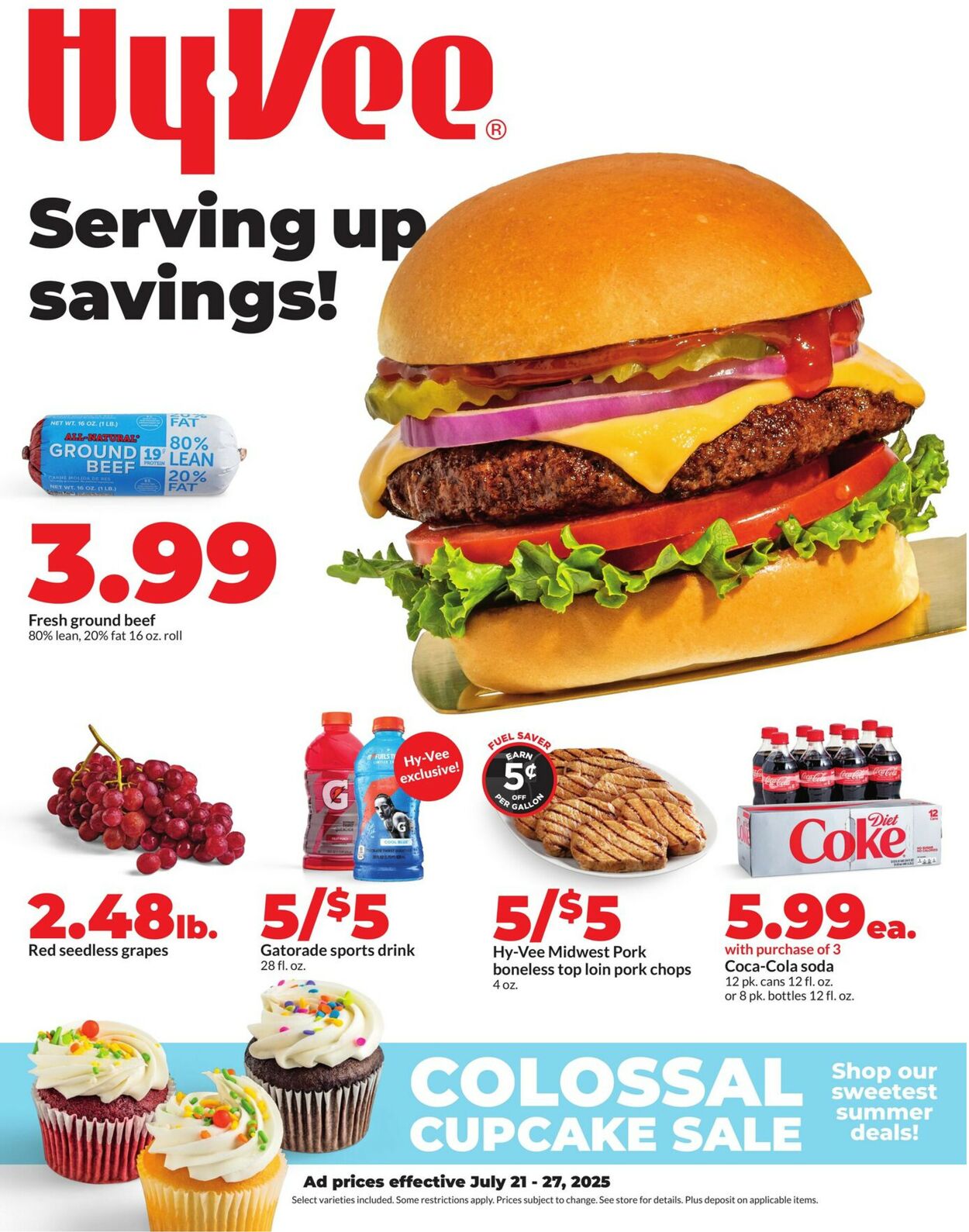 Catalogue HyVee from 07/21/2025