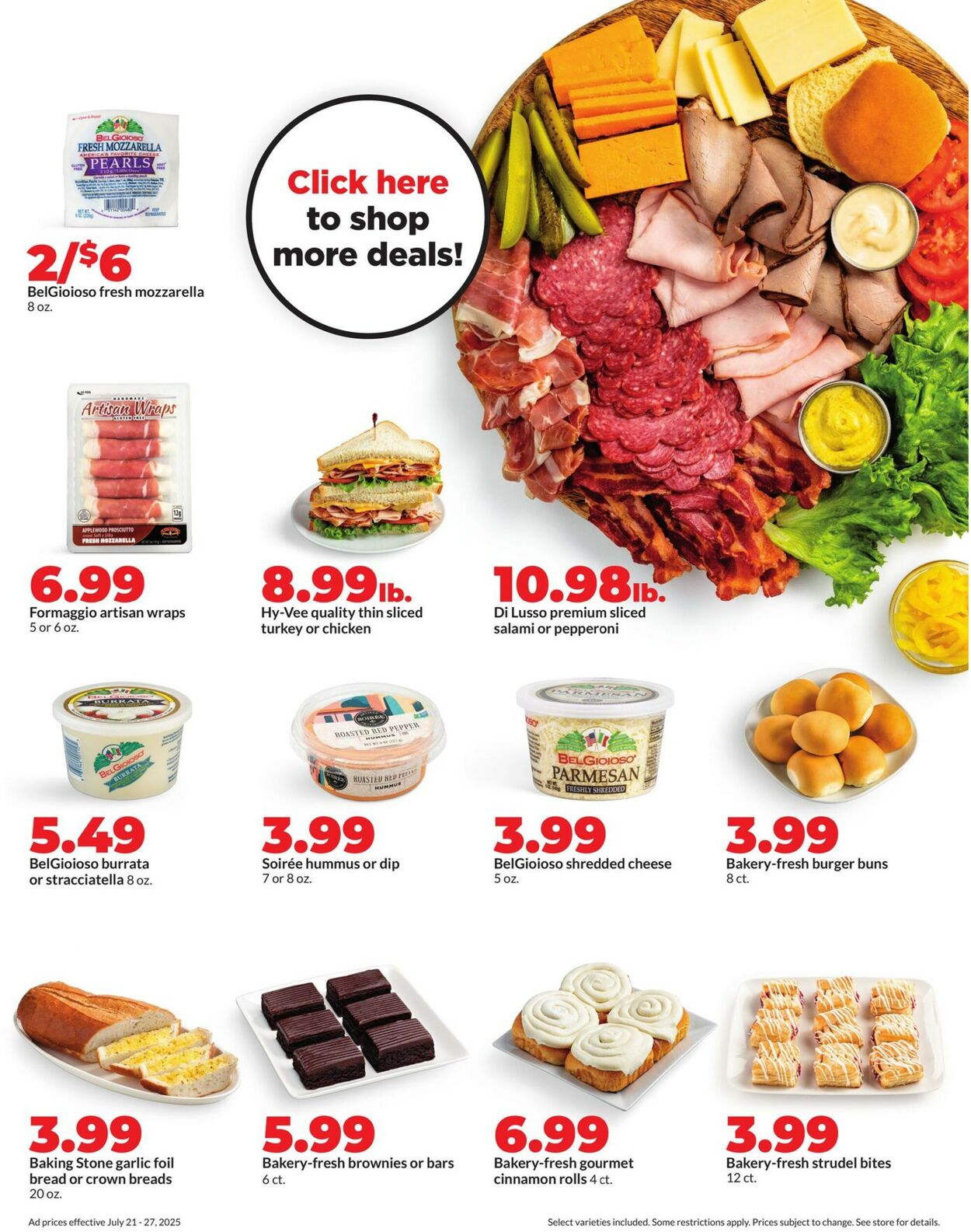 Catalogue HyVee from 07/21/2025