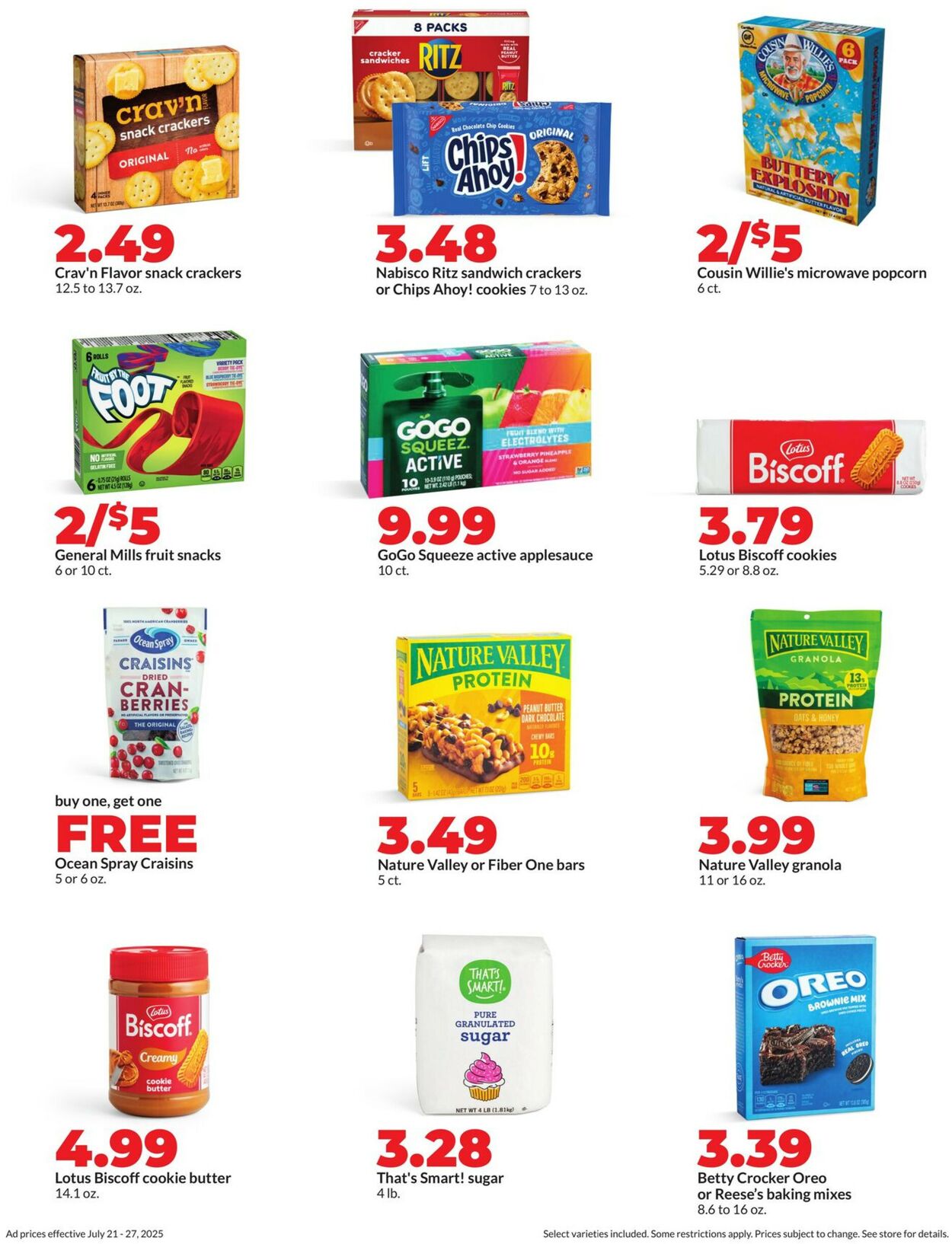 Catalogue HyVee from 07/21/2025