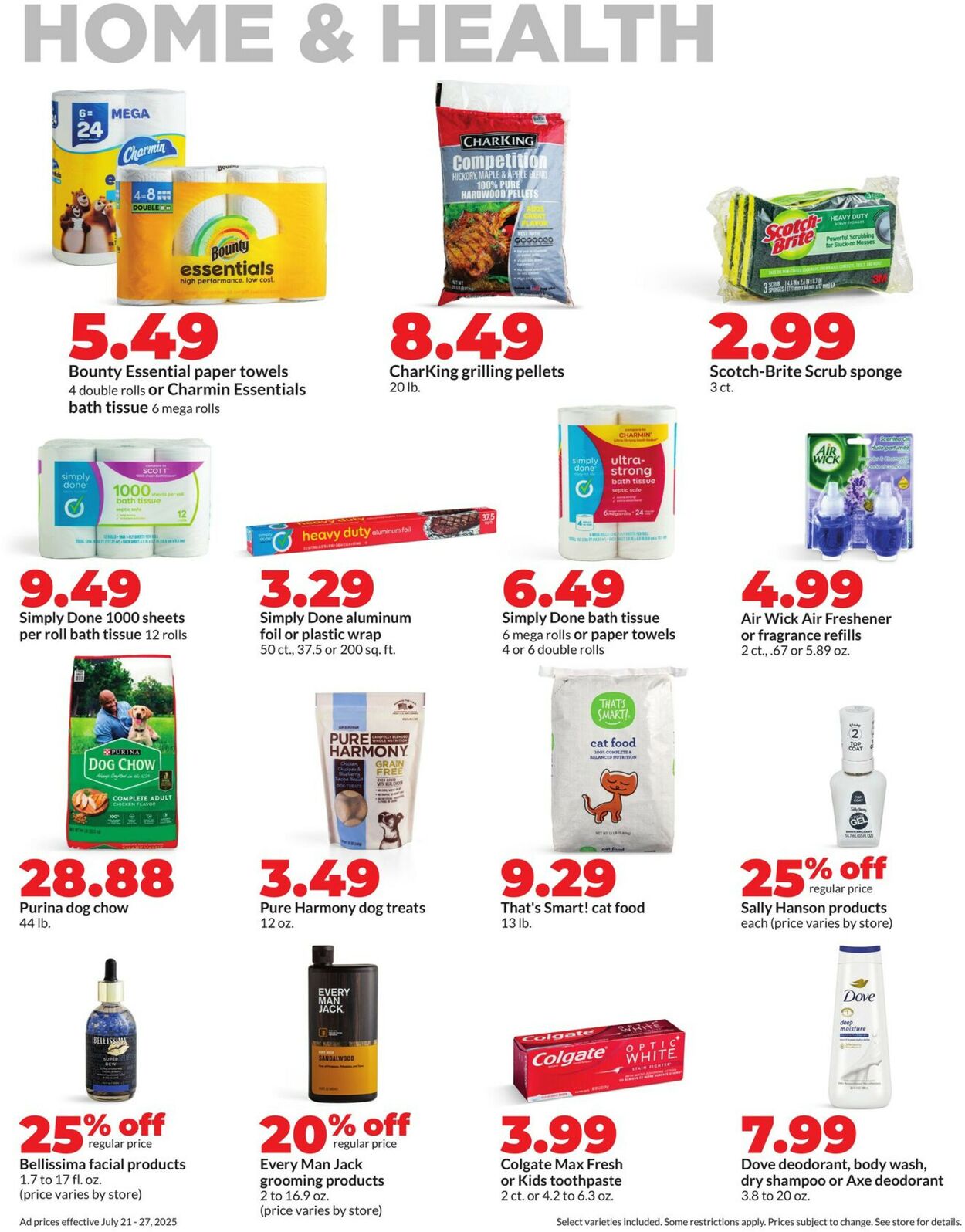 Catalogue HyVee from 07/21/2025