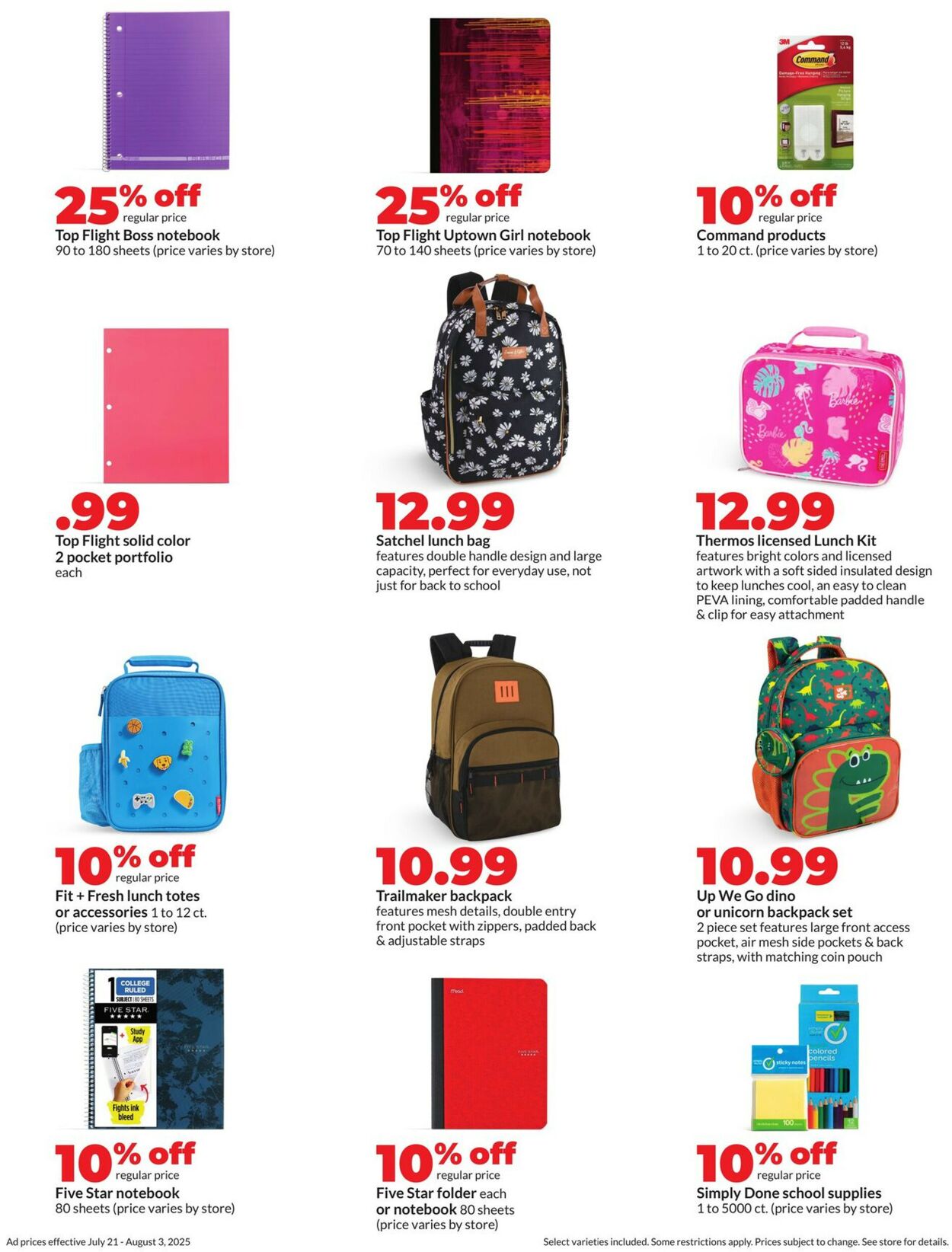 Catalogue HyVee from 07/21/2025