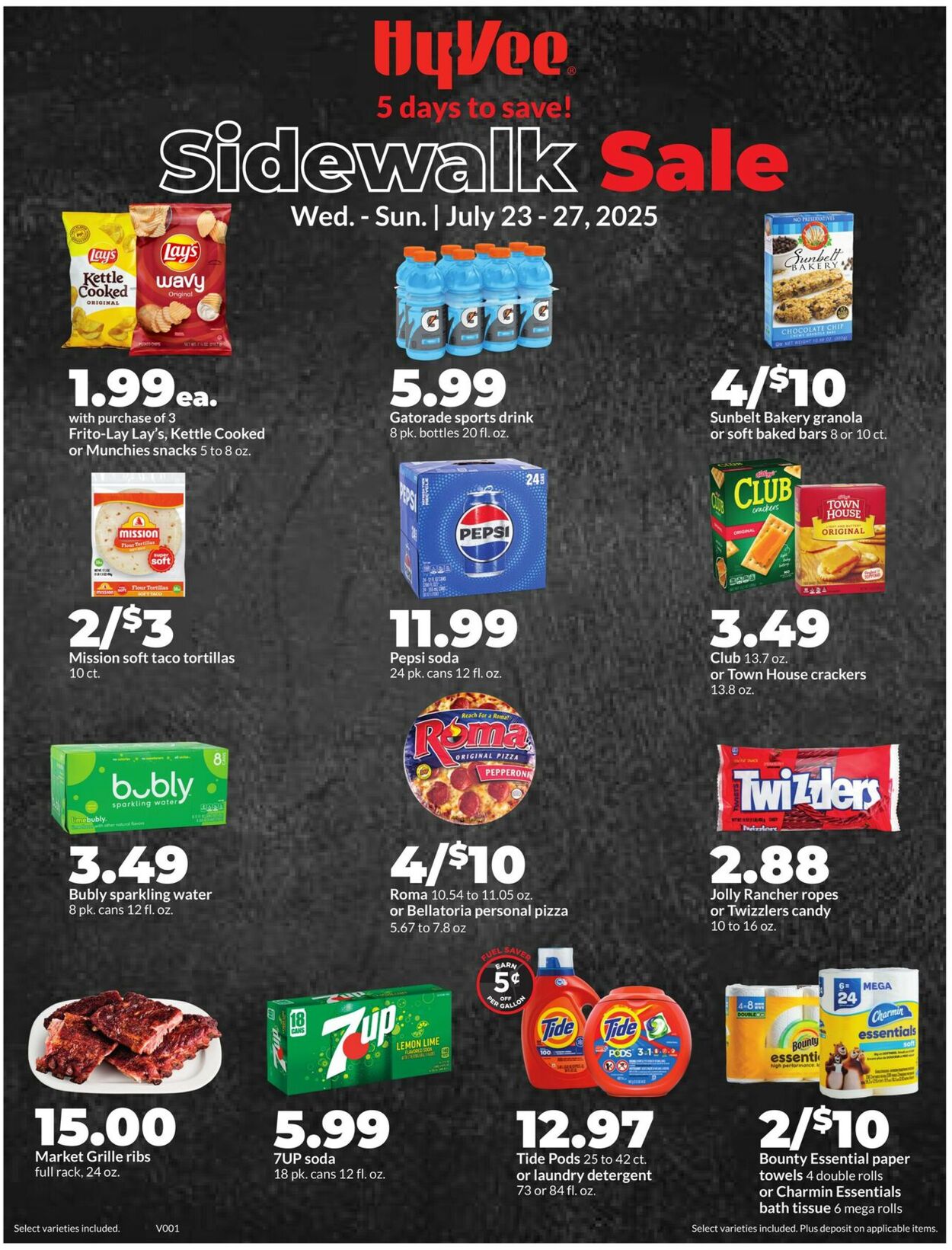 Catalogue HyVee from 07/23/2025