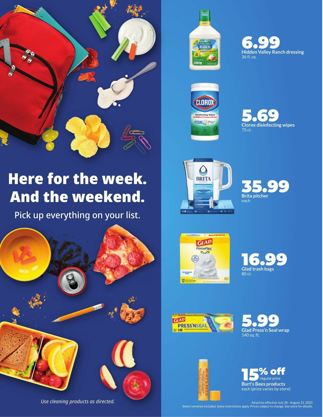 Catalogue HyVee from 07/28/2025